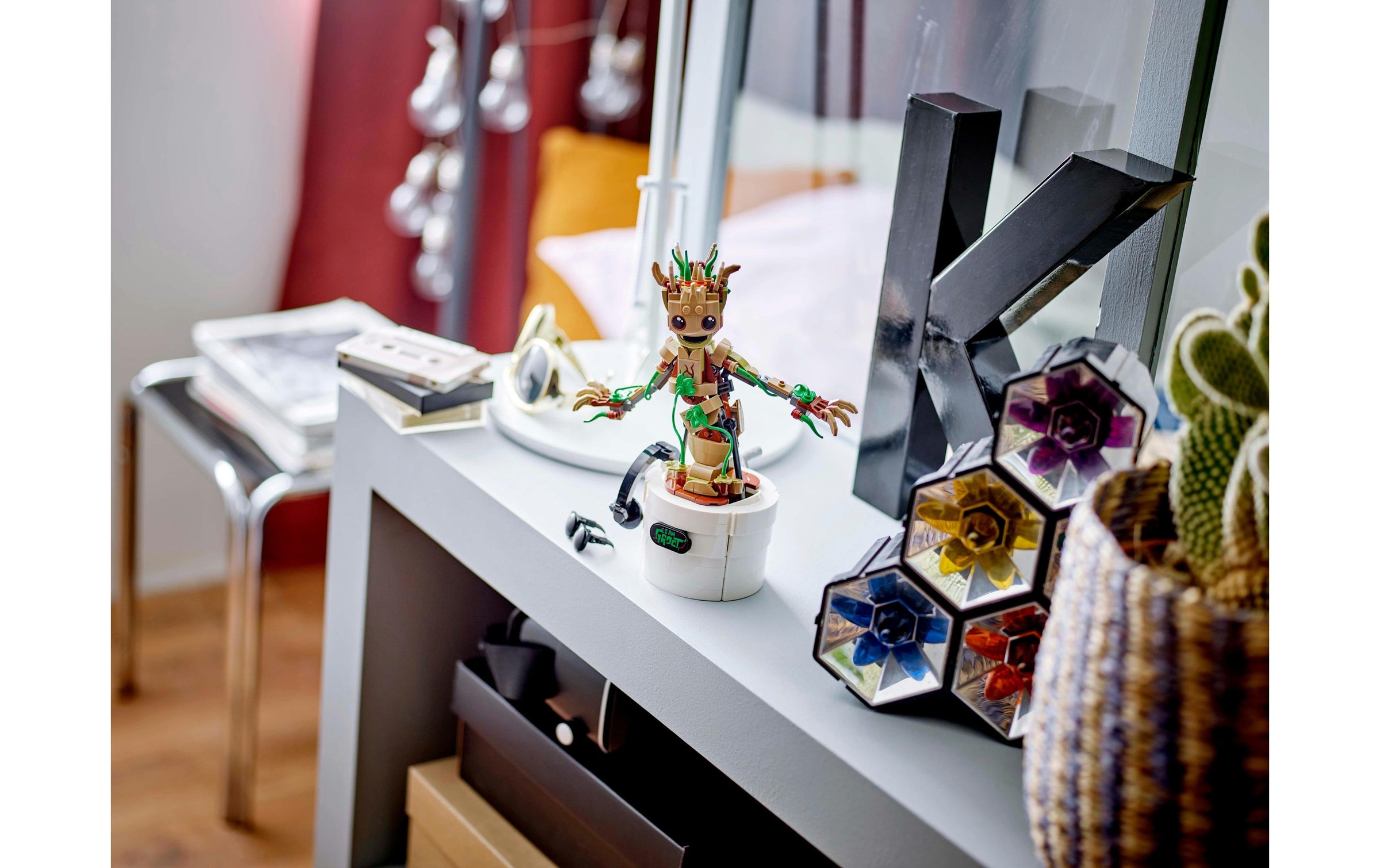 LEGO® Konstruktionsspielsteine »Marvel Tanzender Groot 76297«