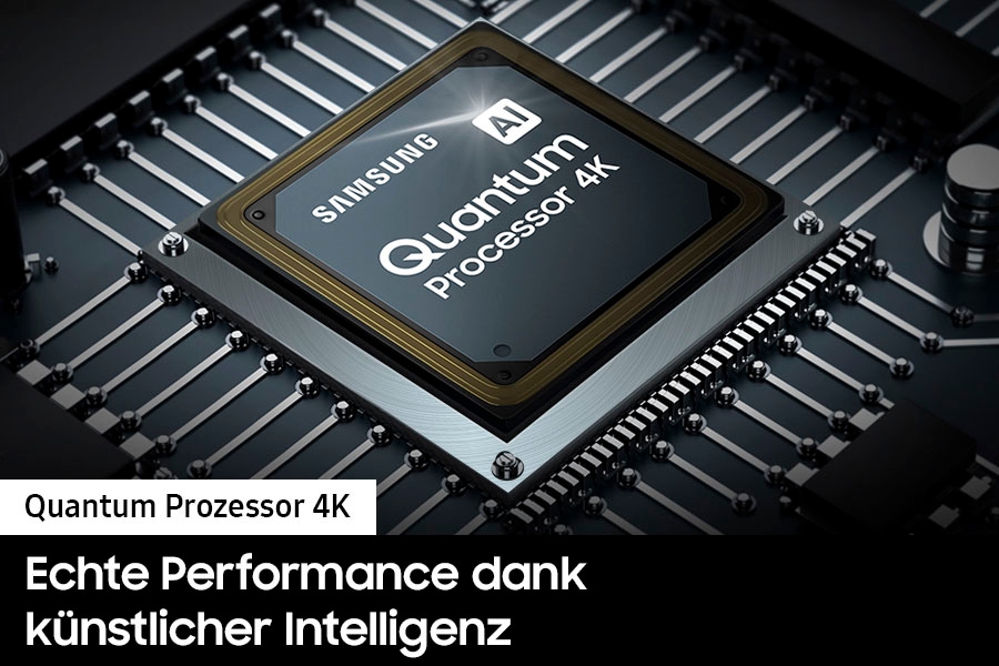 Samsung LED-Fernseher »GQ55Q70CAT«, 4K Ultra HD, Smart-TV, Quantum Prozessor 4K,Quantum HDR,Gaming Hub