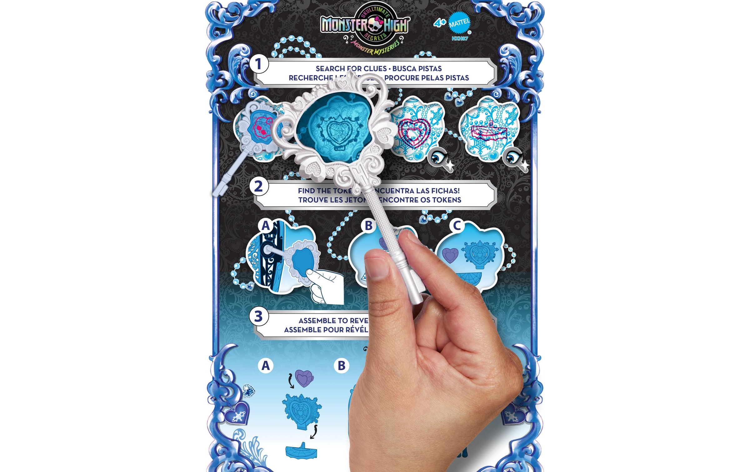 MonsterHigh™ Anziehpuppe »Spielset Monster High Skulltimate Abbey«