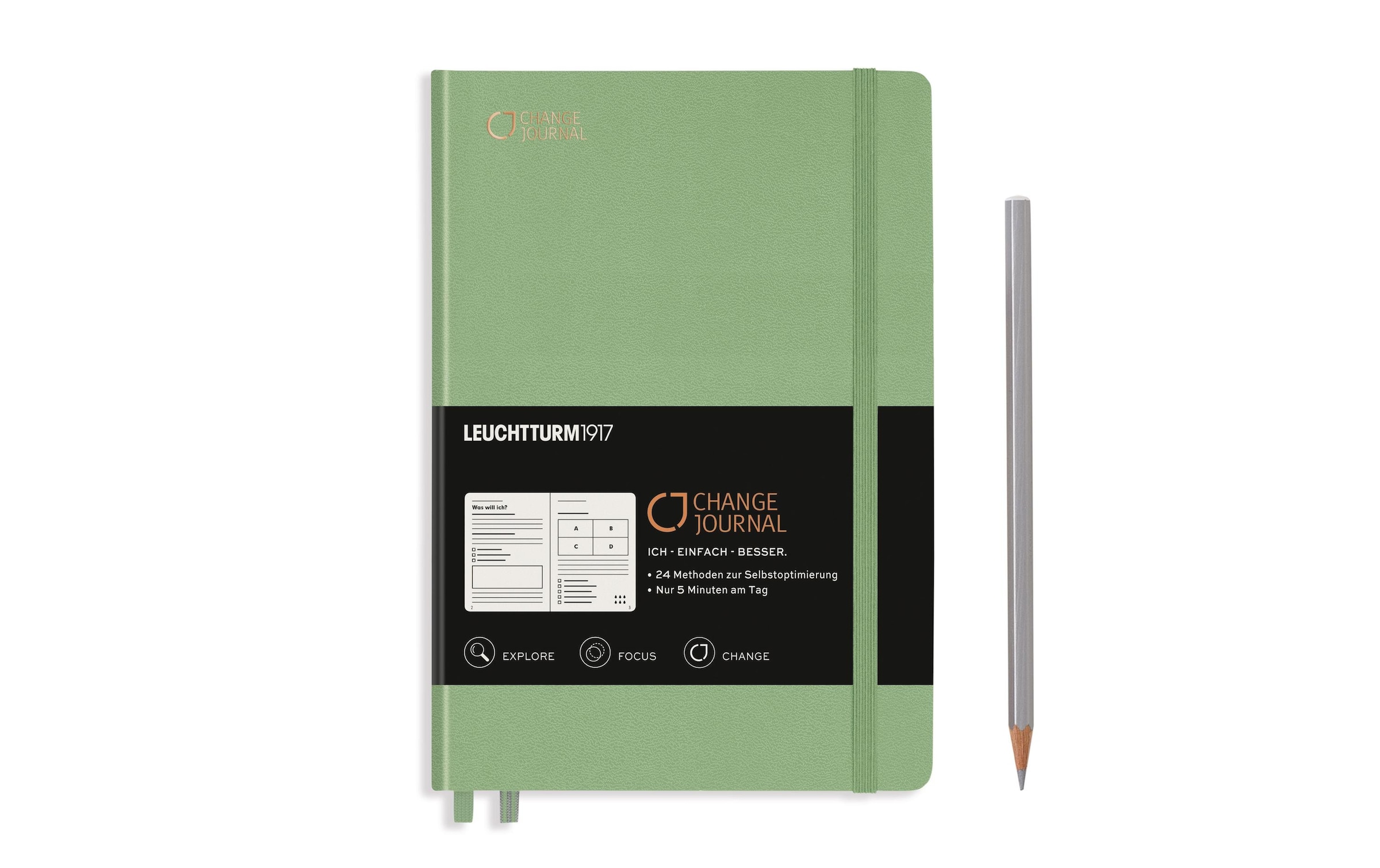 Image of Notizblock "Leuchtturm Change Journal"