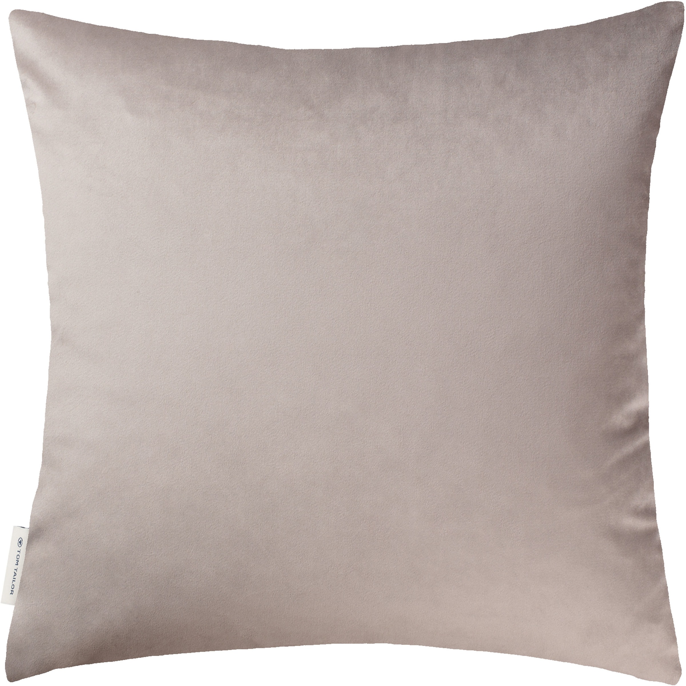 TOM TAILOR HOME Coussin décoratif »FrenchVelvet Quilt« housse de coussin sans rembourrage, 1 pièce