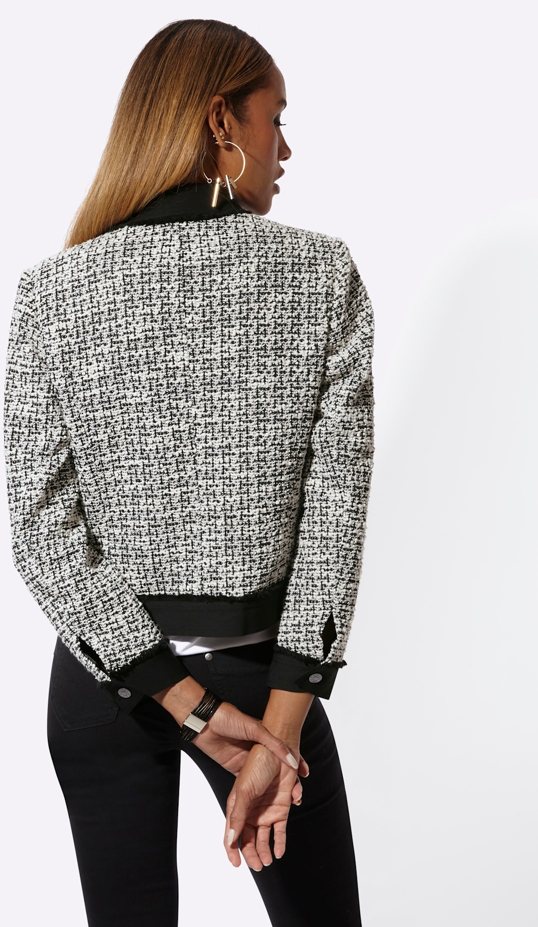 creation L Veste blazer »Bouclé-Blazer«