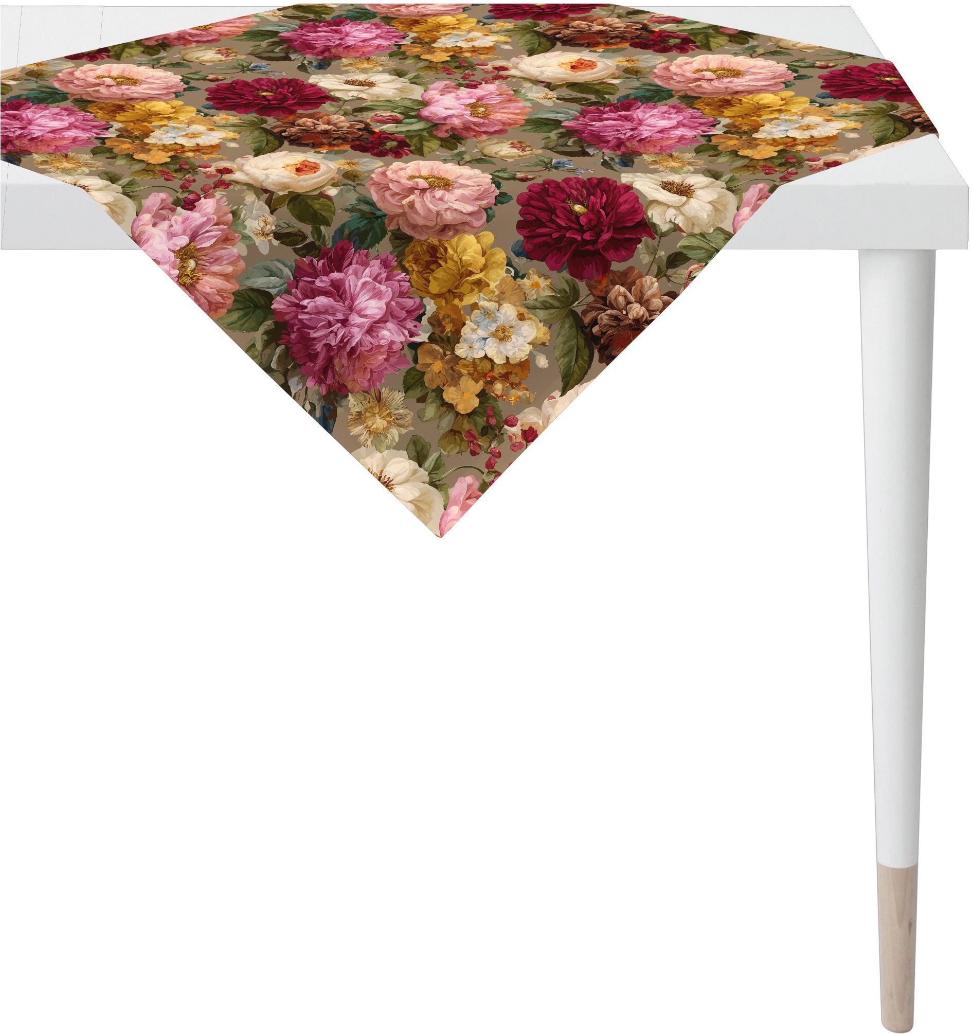 APELT Nappe de milieu »7405« motif floral classique sur toute la surface