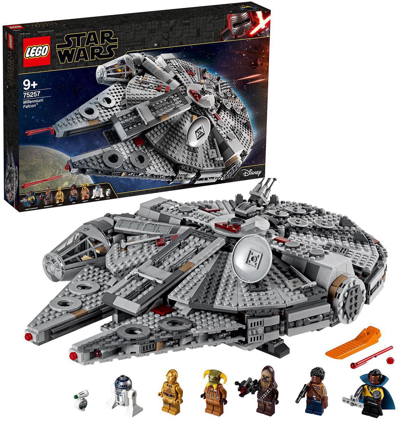 Image of LEGO® Konstruktionsspielsteine »Millennium Falcon™ (75257), LEGO® Star Wars™«, (1353 St.), Made in Europe bei Ackermann Versand Schweiz