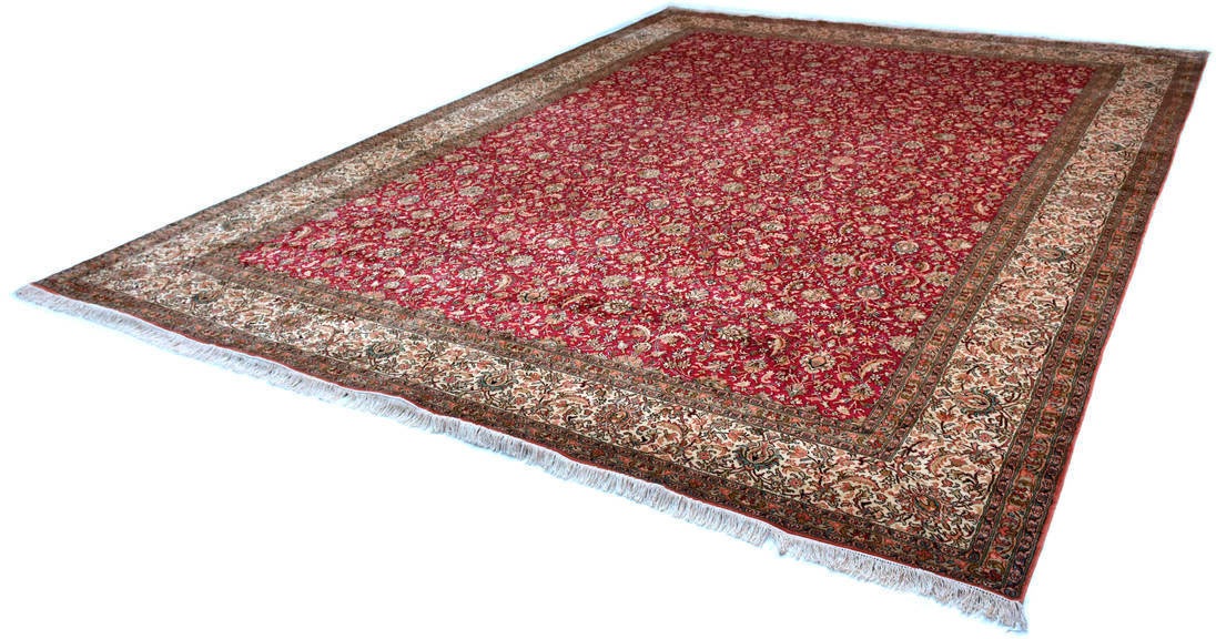 Image of Kayoom Seidenteppich »Allover 999x3«, rechteckig, 10 mm Höhe, Einzelstück mit Zertifikat, Wohnzimmer bei Ackermann Versand Schweiz