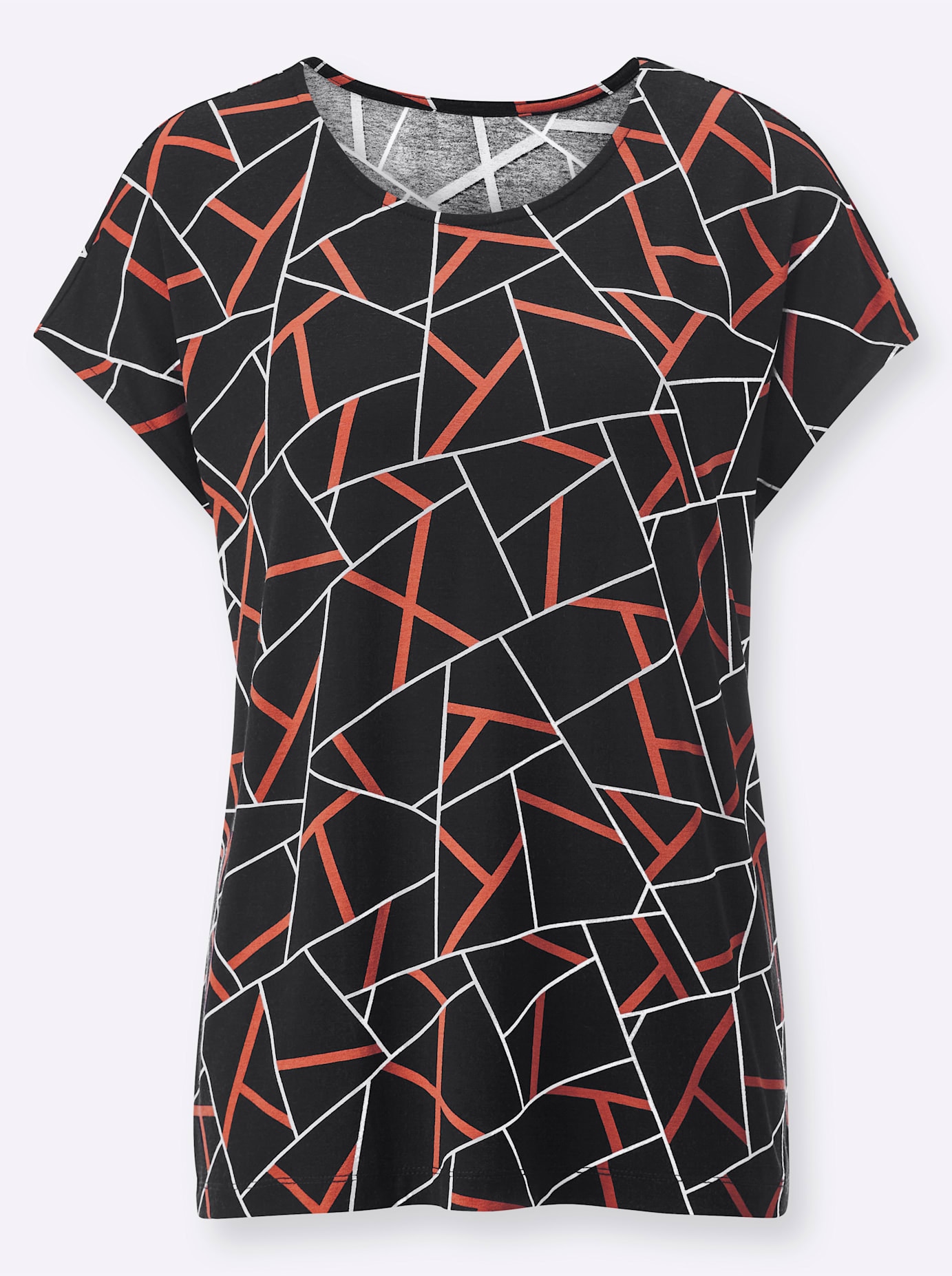 creation L Print-Shirt »Druck-Shirt«, (1 tlg.)