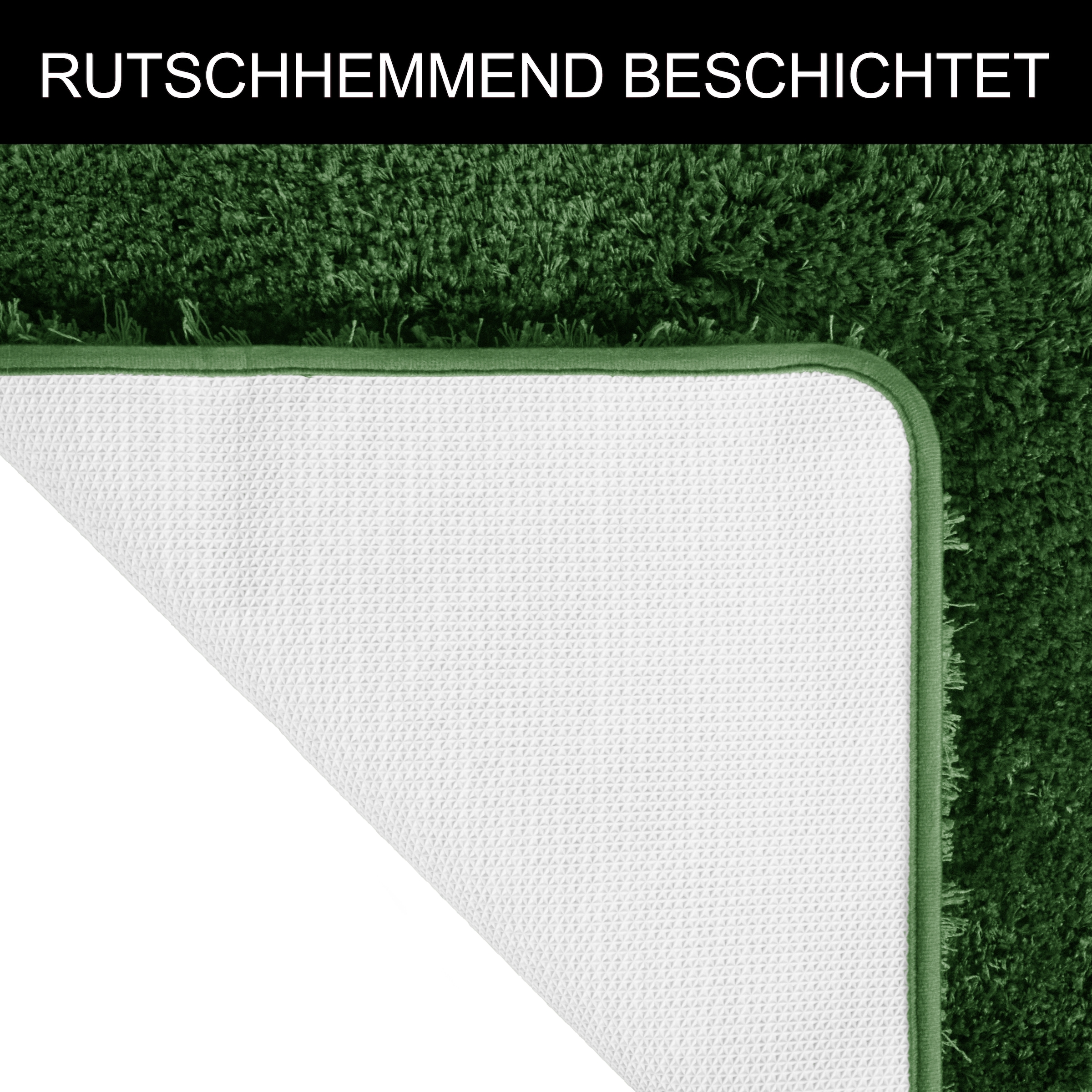 Möve Badematte »Superwuschel, Badvorleger, Badezimmer Teppich« Höhe 40 mm rutschhemmend beschichtet fussbodenheizungsgeeignet | schnell trocknend | strapazierfähig Mikrofaser-Badematte, Badteppich, rechteckig, rund & als 3-tlg. Set
