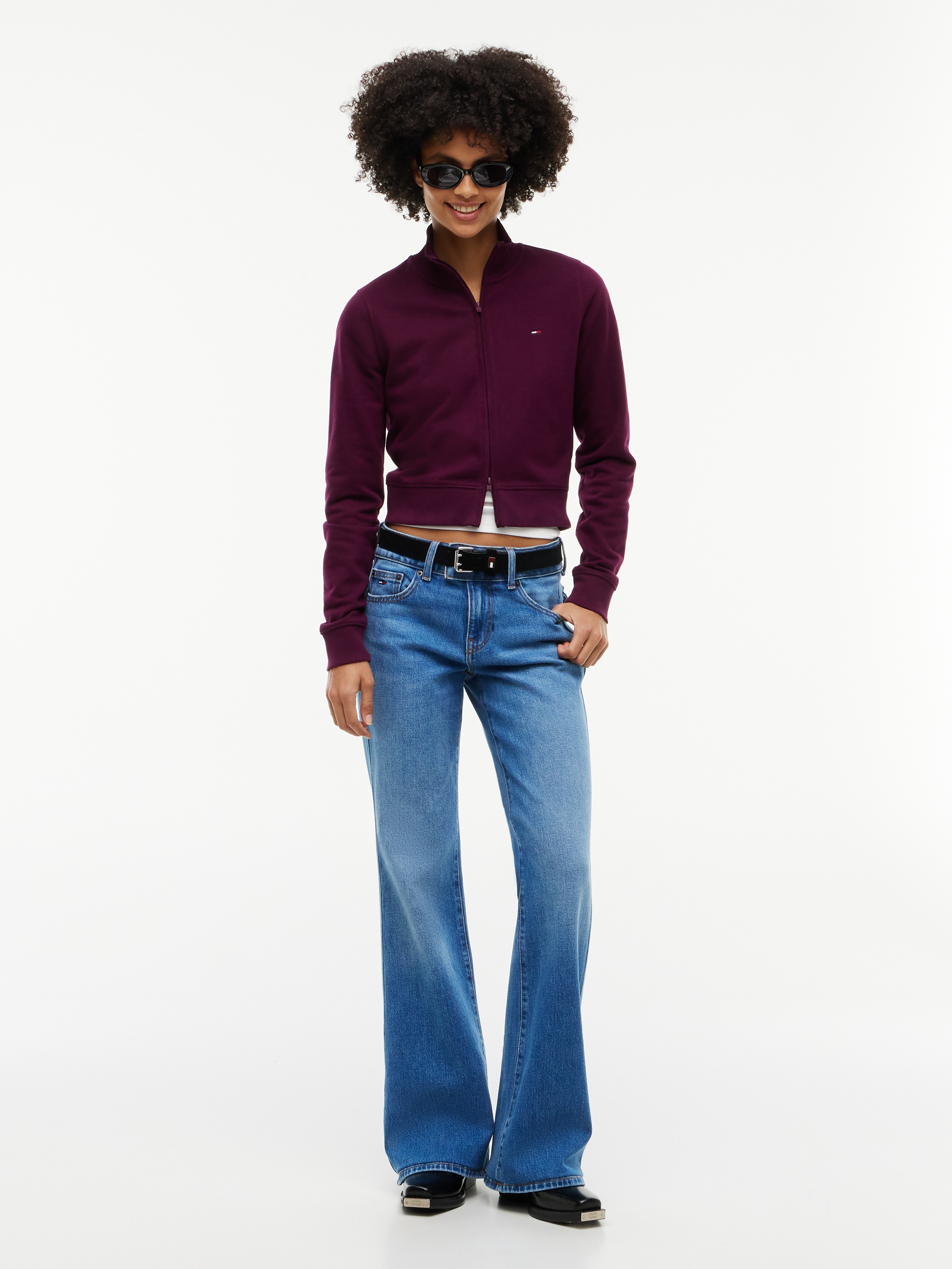 Tommy Jeans Jeans bootcut »SIA LOW RISE BOOTCUT BJ0133« mélange de coton