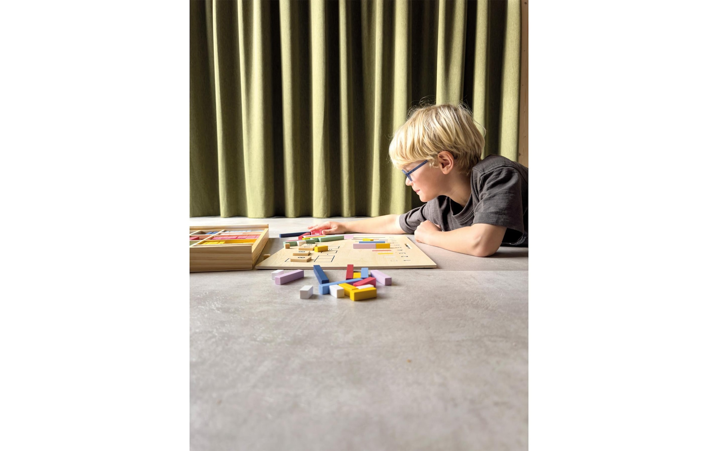 Small Foot Lernspielzeug »Rechenstäbchen mit Zahlen Educate FSC 1« Holzart: Schima, Pappel, Kiefer (China)