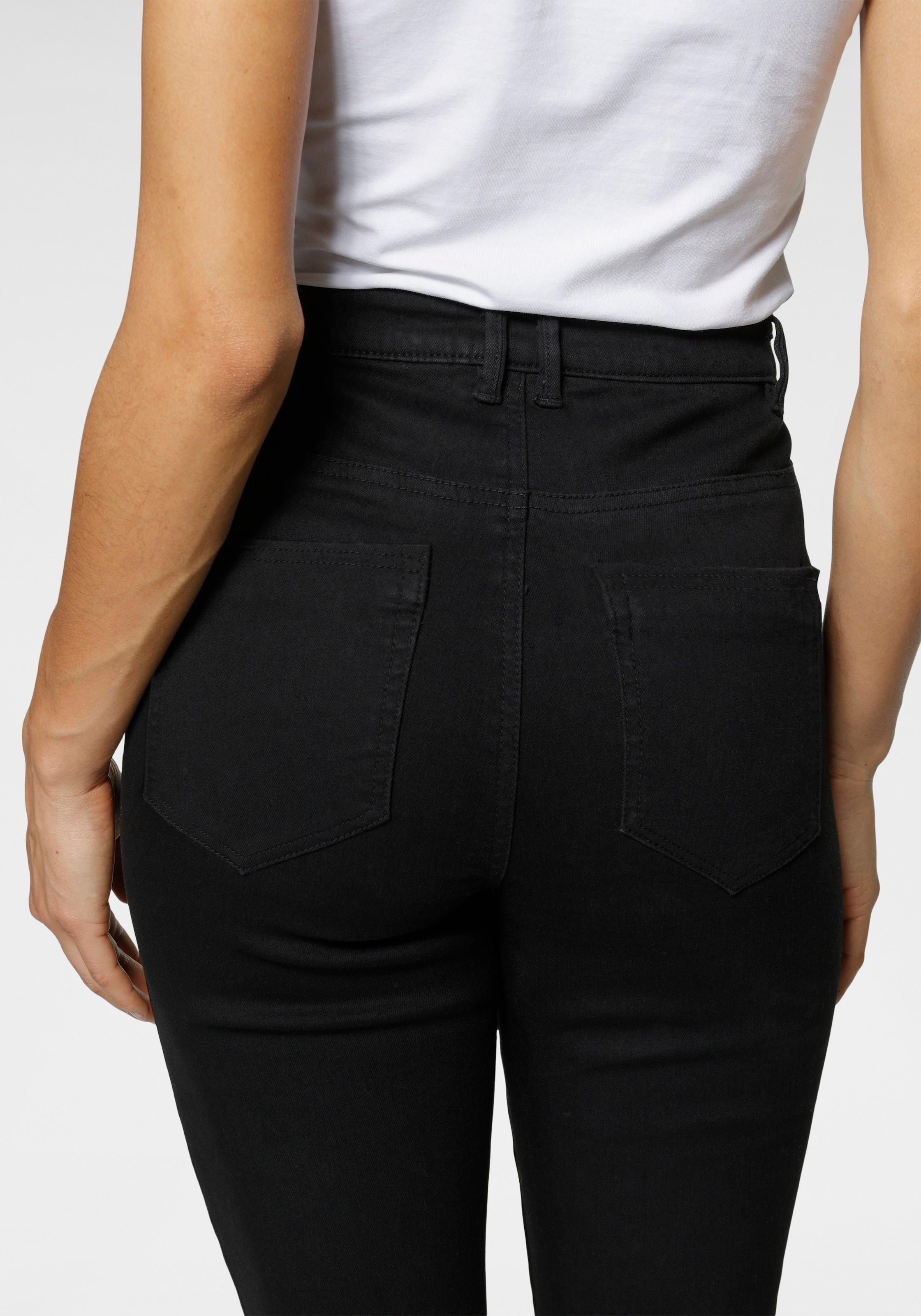 ONLY Skinny-fit-Jeans »ONLPAOLA – Extra-eng geschnittene Jeans mit figurformender Silhouette«, skinny fit, modisch, Denim, Baumwollmischung