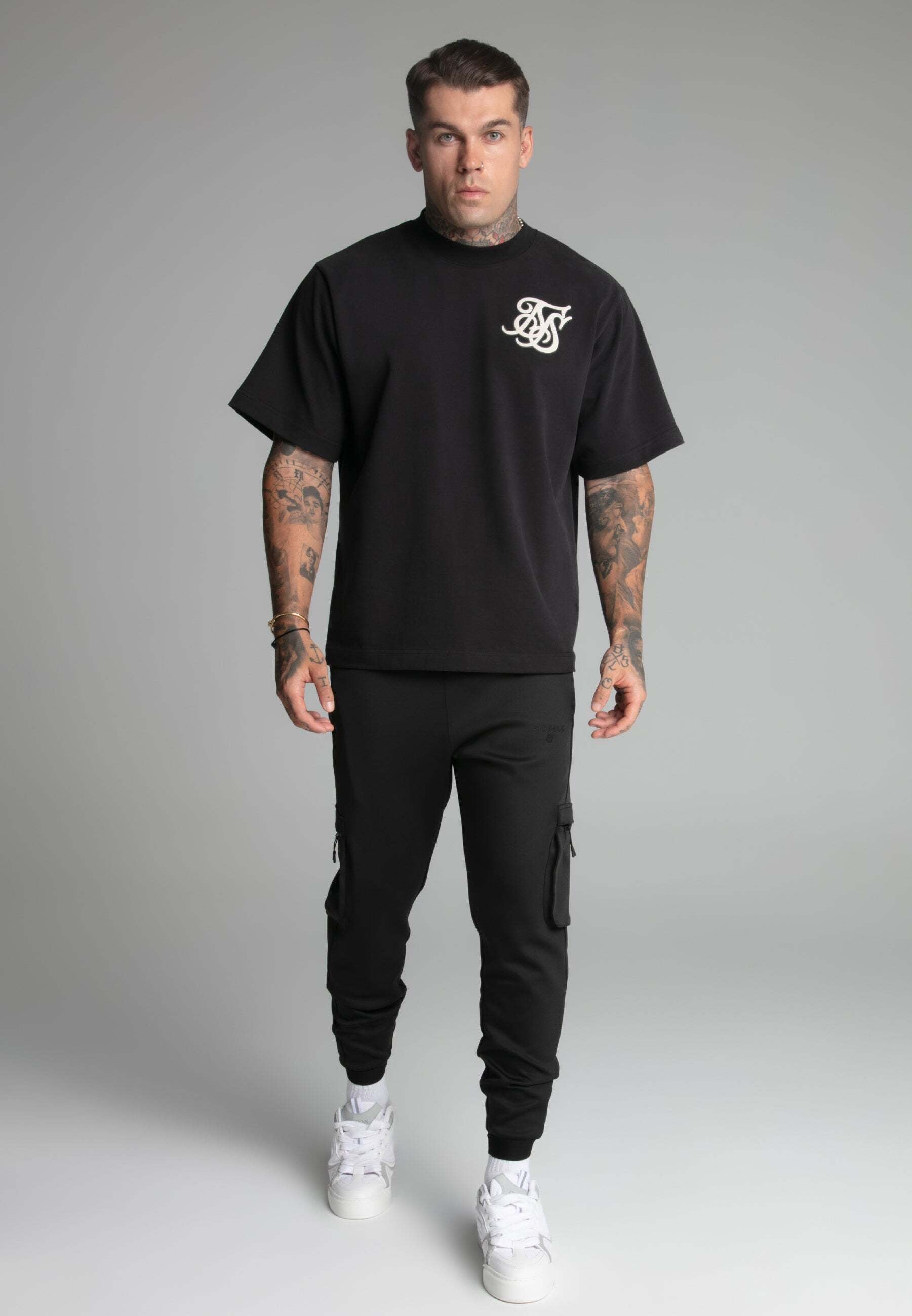 Siksilk Sweatpants »Siksilk Jogginghose Cargo Joggers«
