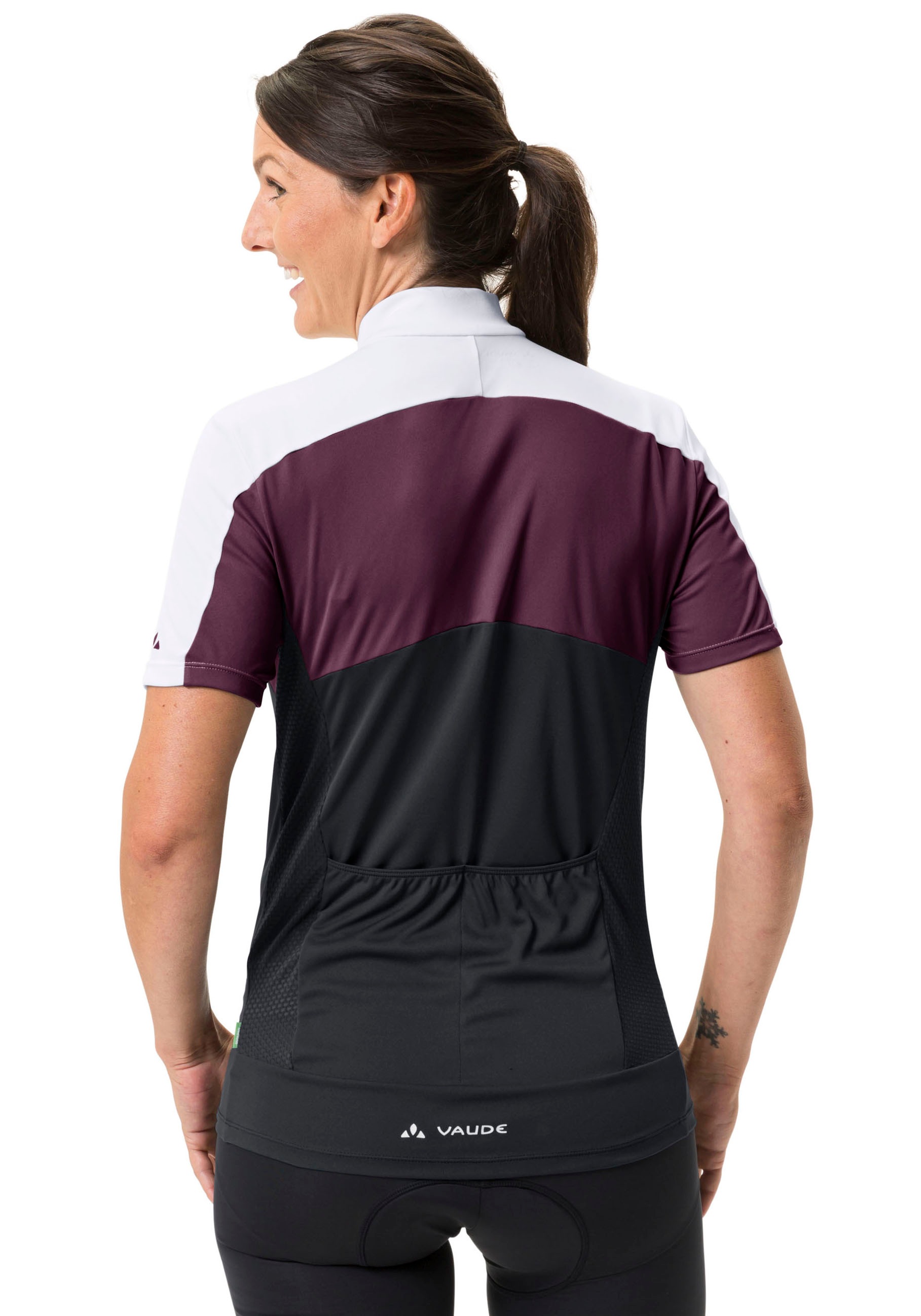 VAUDE Radtrikot »WOMEN'S MATERA FZ TRICOT«, Fahrradshirt Colorblocking