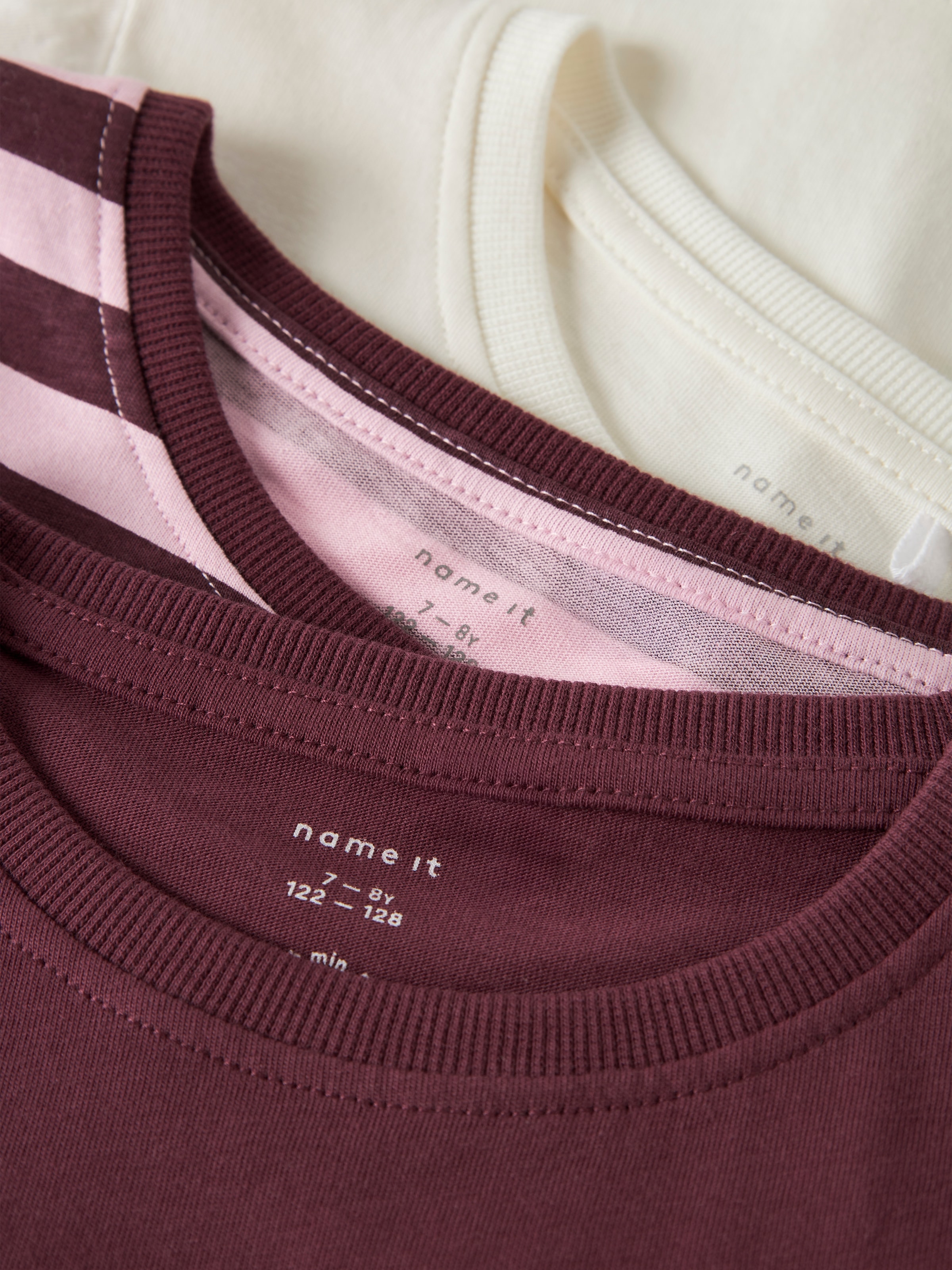 Name It Langarmshirt »NKFNIANA 3P LS TOP« Packung, 3 Stk. tlg.