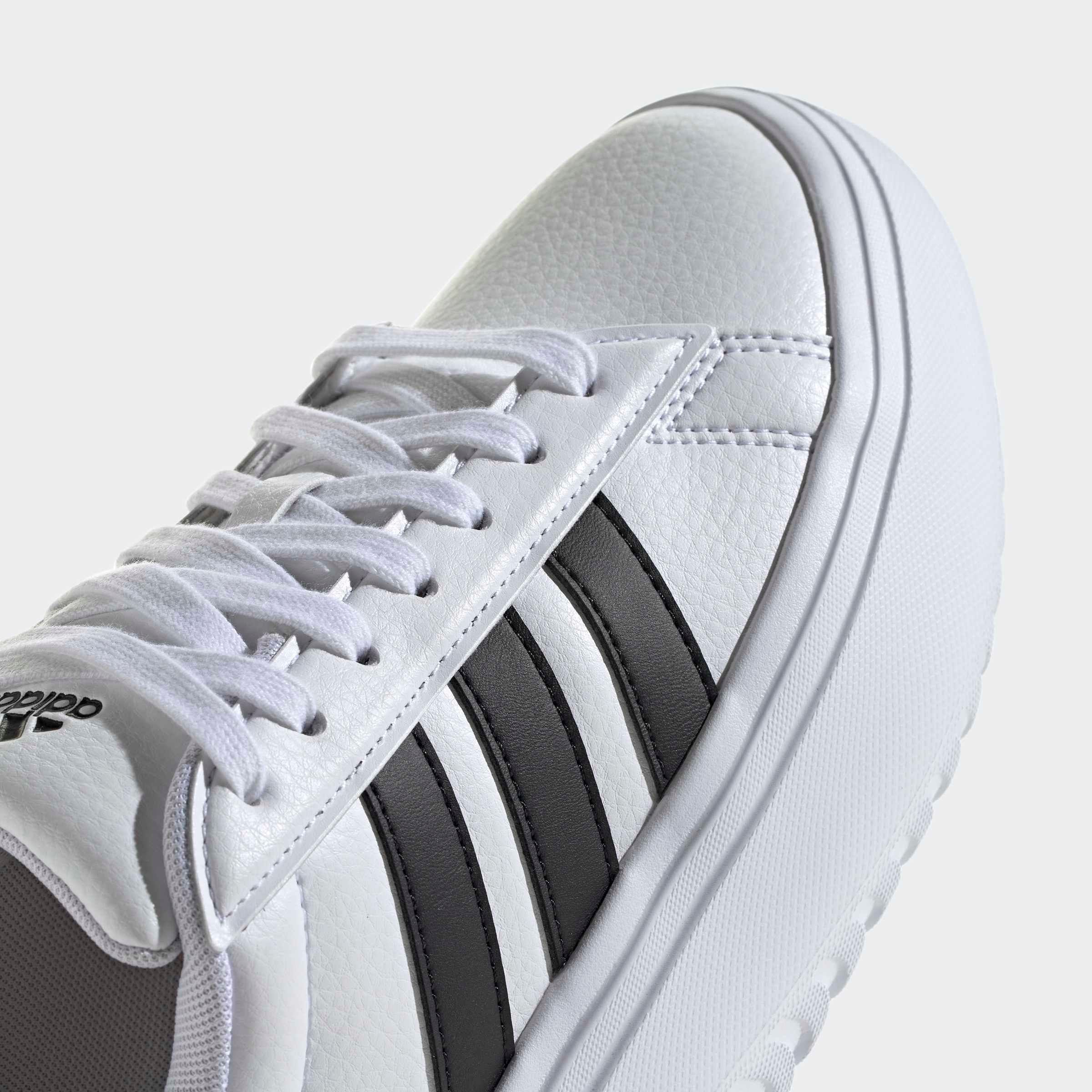 adidas Sportswear Sneaker »GRAND COURT PLATFORM«, Design auf den Spuren des adidas Superstar