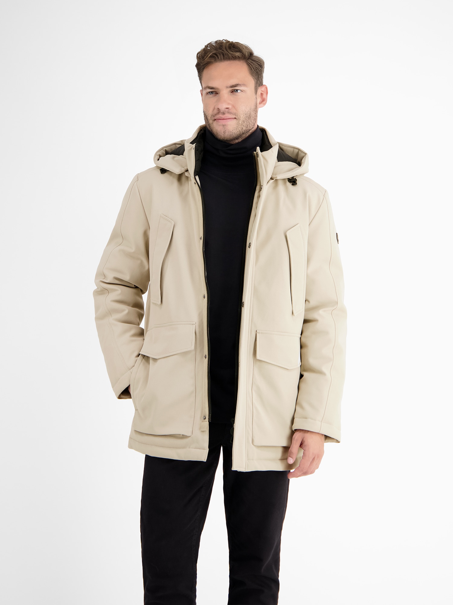 LERROS Parka »Gefütterter Winter-Parka mit Funktionen« mit Kapuze