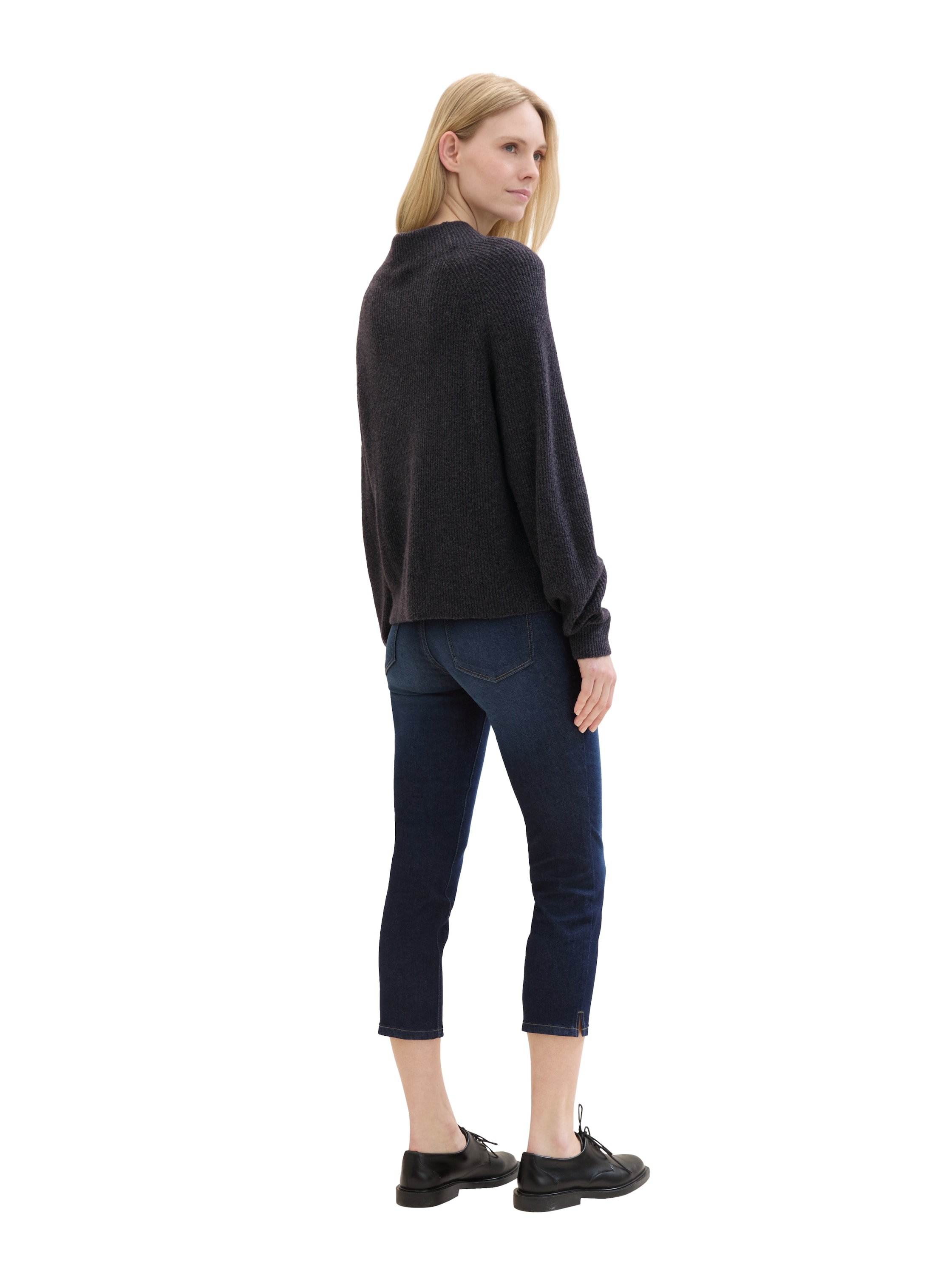 TOM TAILOR Slim-fit-Jeans »ALEXA«, in 7/8 Länge und mit Bindeband