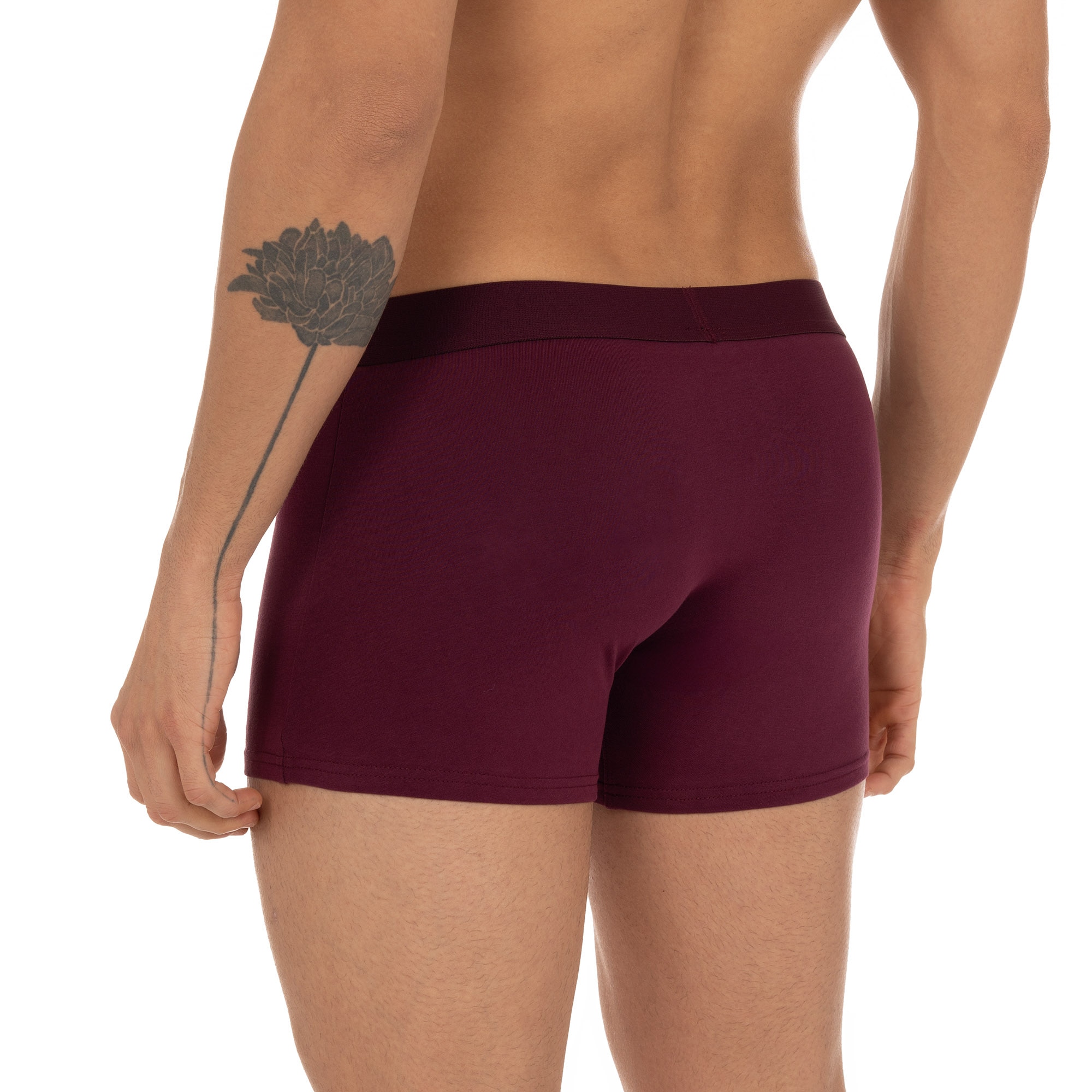 Bruno Banani Boxers »FLOWING« 2er Pack,  mit kontrastfarbenem Bündchen