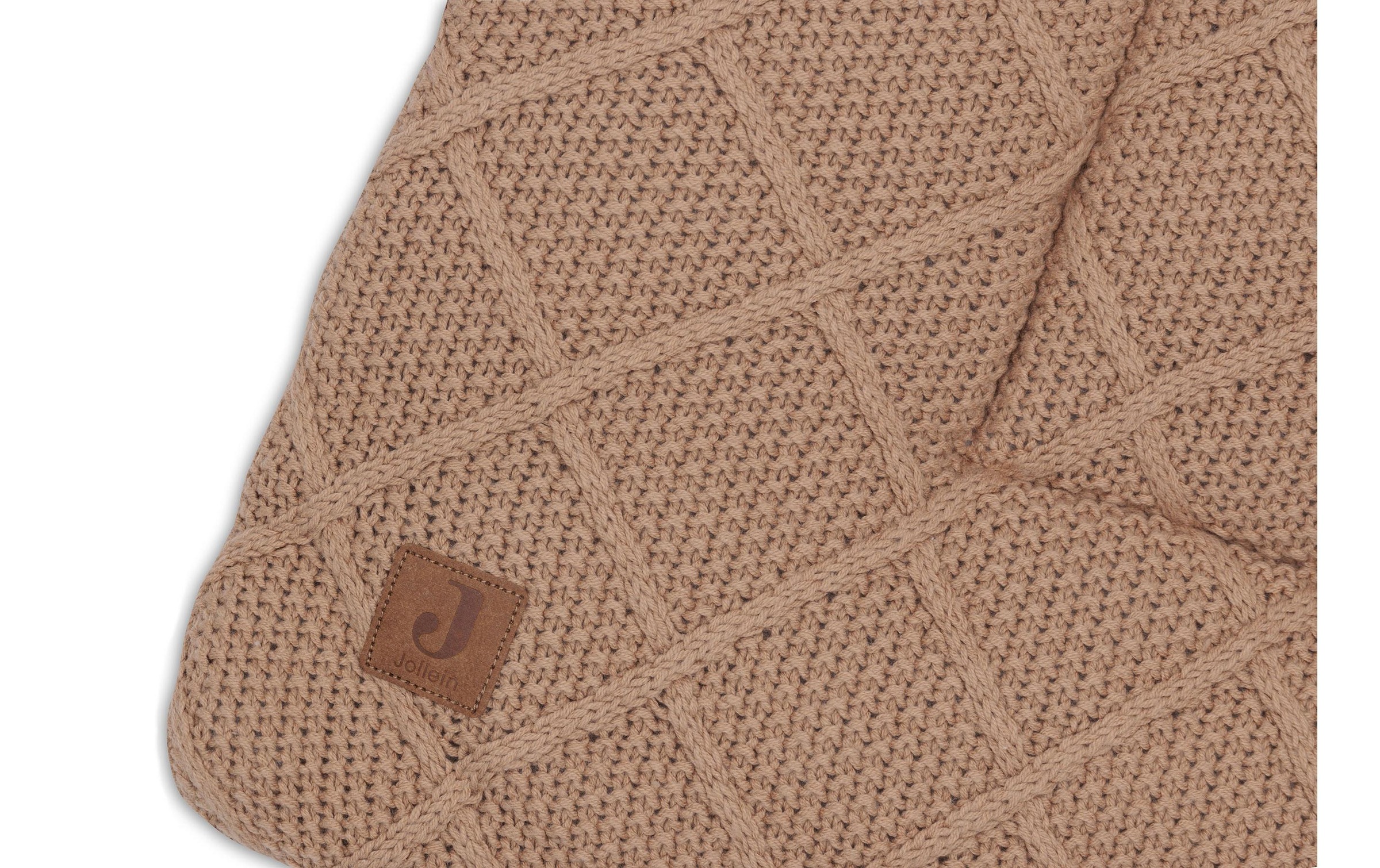 Jollein Krabbeldecke »Check Knit 75 x 95 cm«