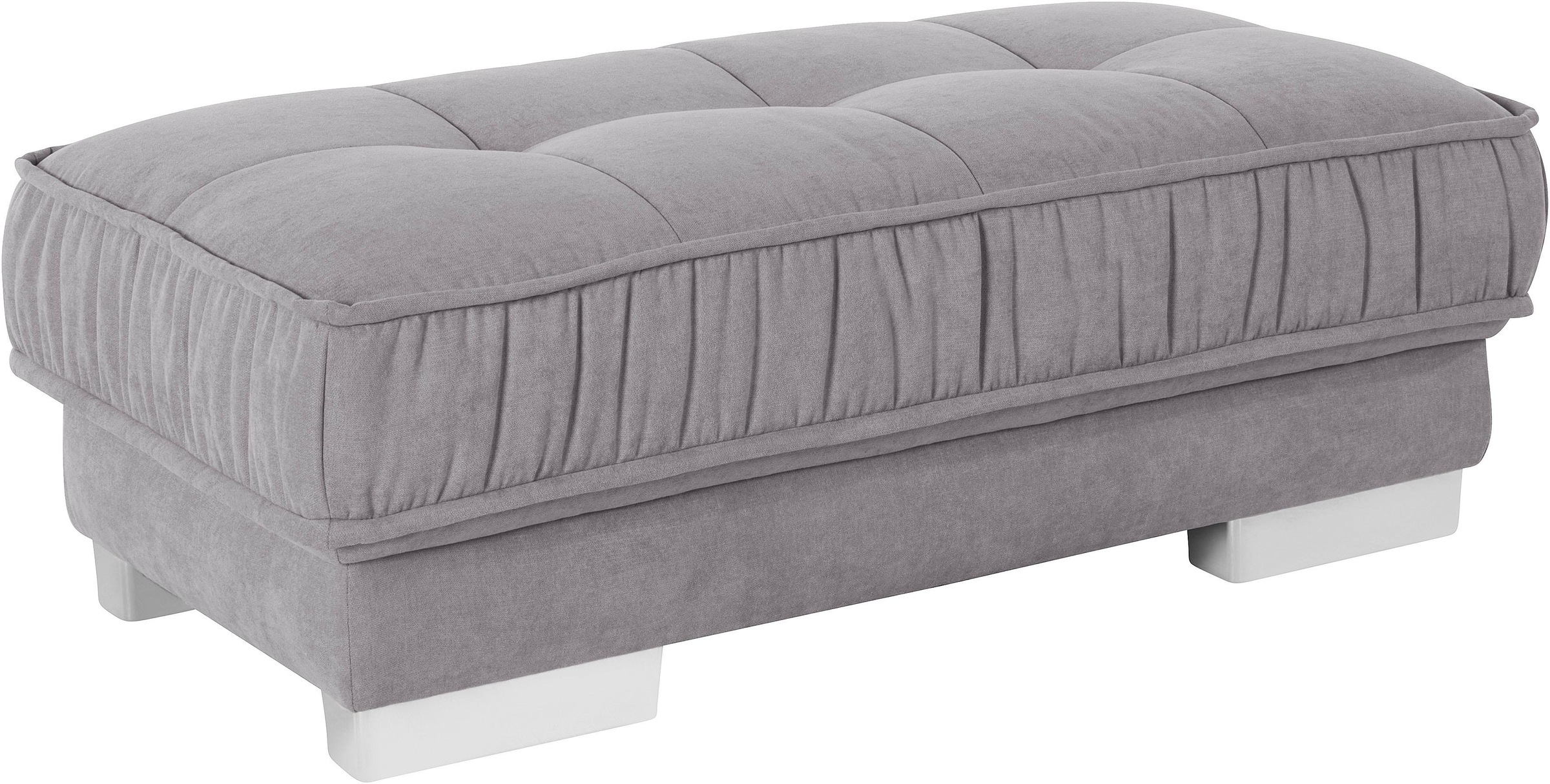 Image of Leonique Polsterhocker »Diwan«, mit dekorativem Faltenwurf, passend zum Polster "Diwan" bei Ackermann Versand Schweiz