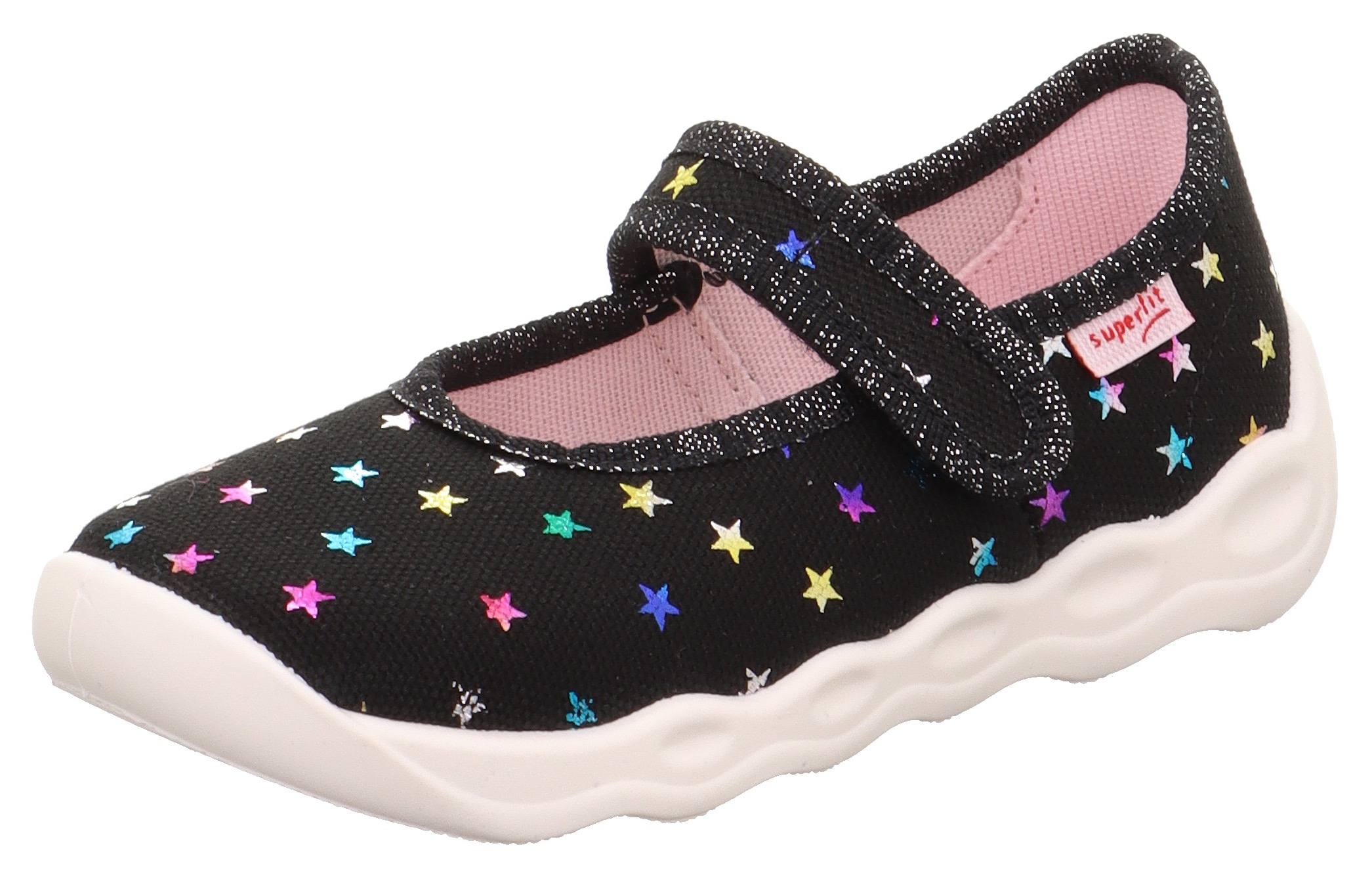 Hausschuh »BUBBLE WMS: Mittel«, Ballerina, Klettschuh, Kindergarten Schuh mit...