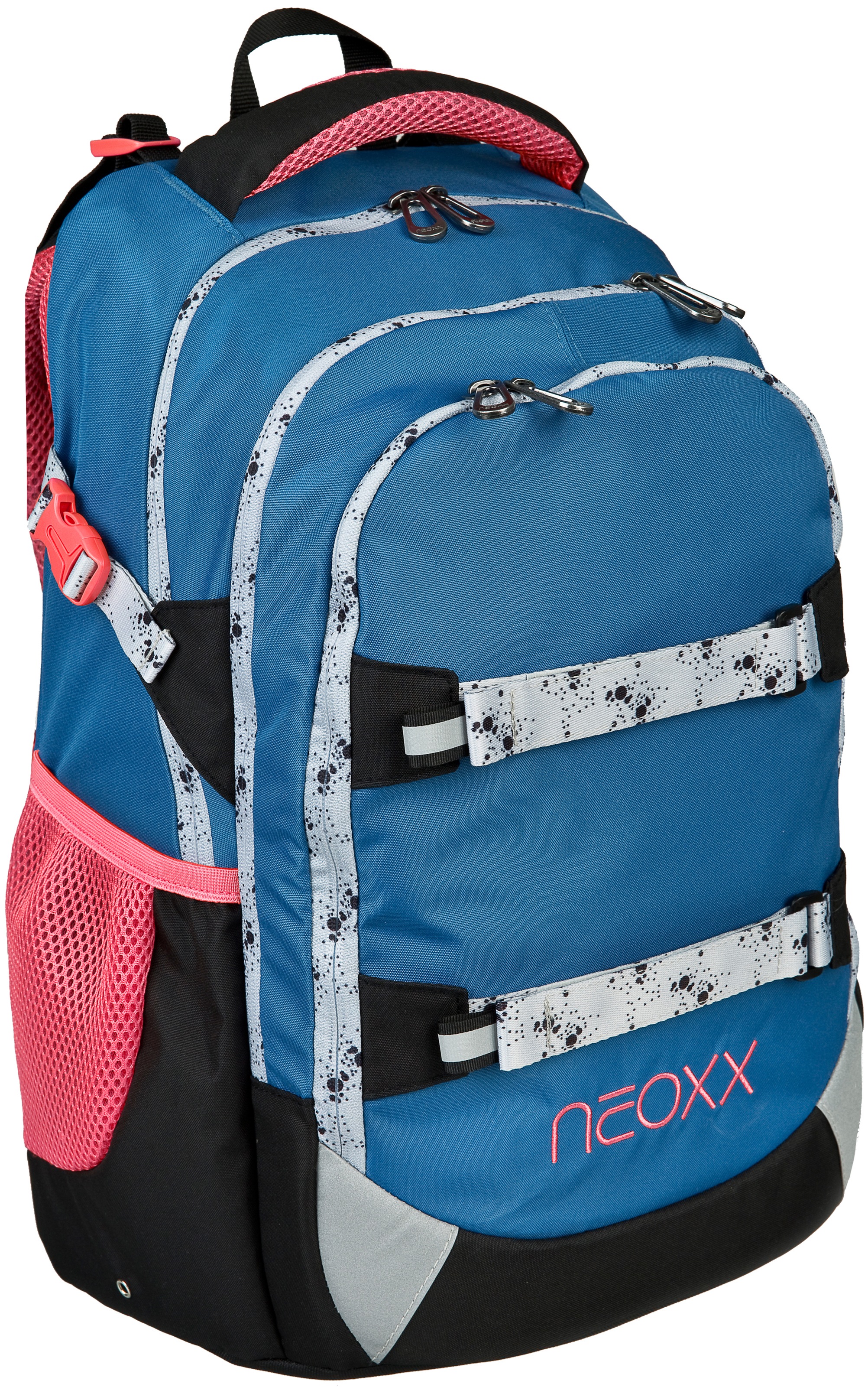 Image of neoxx Schulrucksack »Active, Splash«, reflektierende Details, aus recycelten PET Flaschen bei Ackermann Versand Schweiz