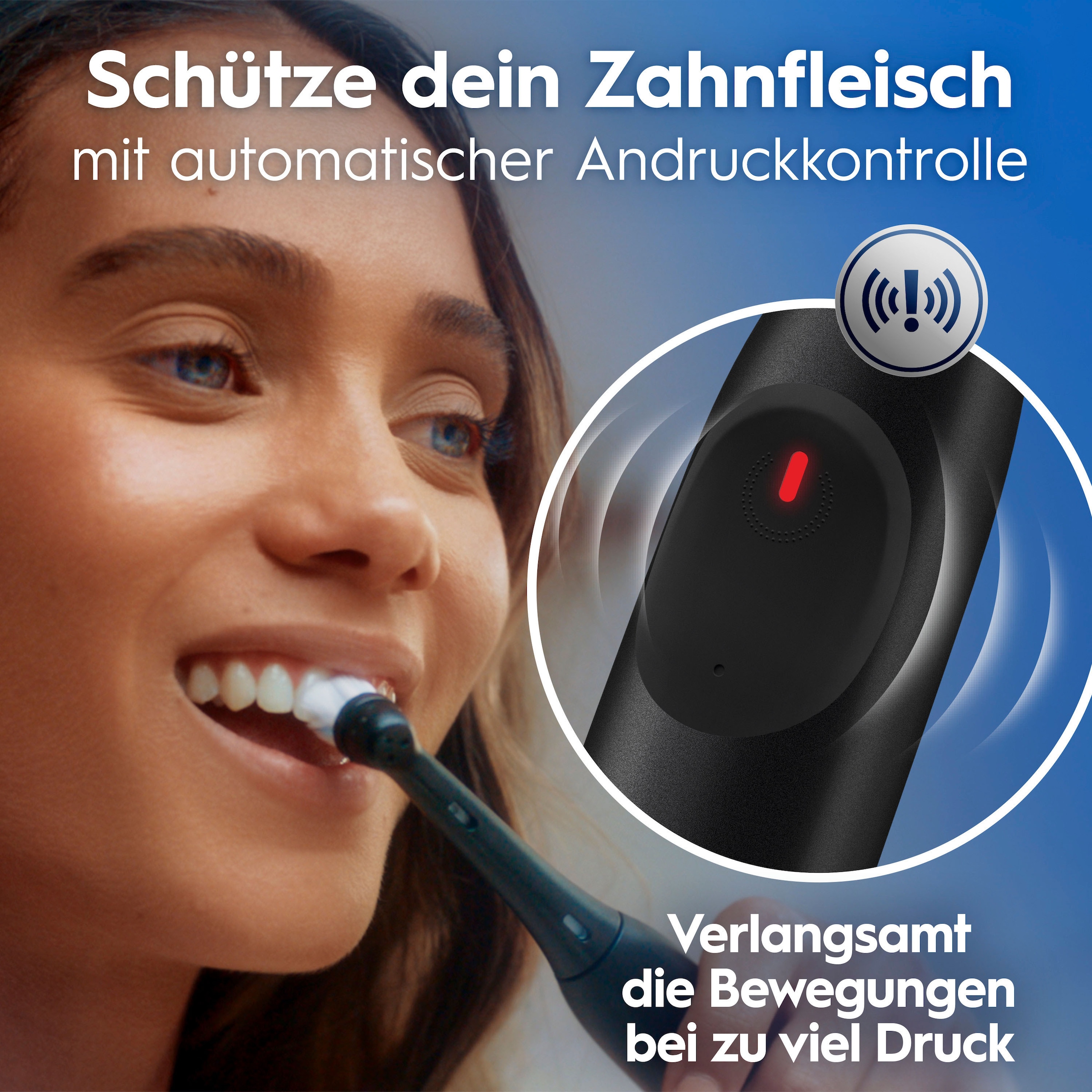 Oral-B Brosse à dents électrique »iO Series 2« 1 cuis Aufsteckbürsten pour un nettoyage optimal, étui de voyage