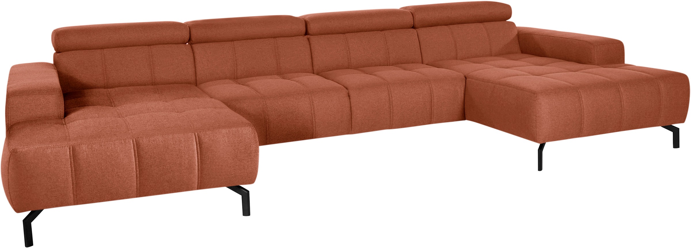 Image of DOMO collection Wohnlandschaft »Cunelli«, inklusive Kopfteilverstellung und beidseitiger Recamiere bei Ackermann Versand Schweiz