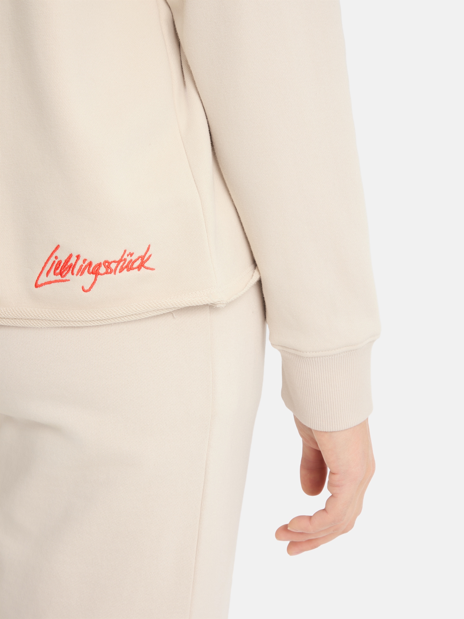 Lieblingsstück Sweatshirt »BirdieL«, mit LOVE-Applikation, Rundhals
