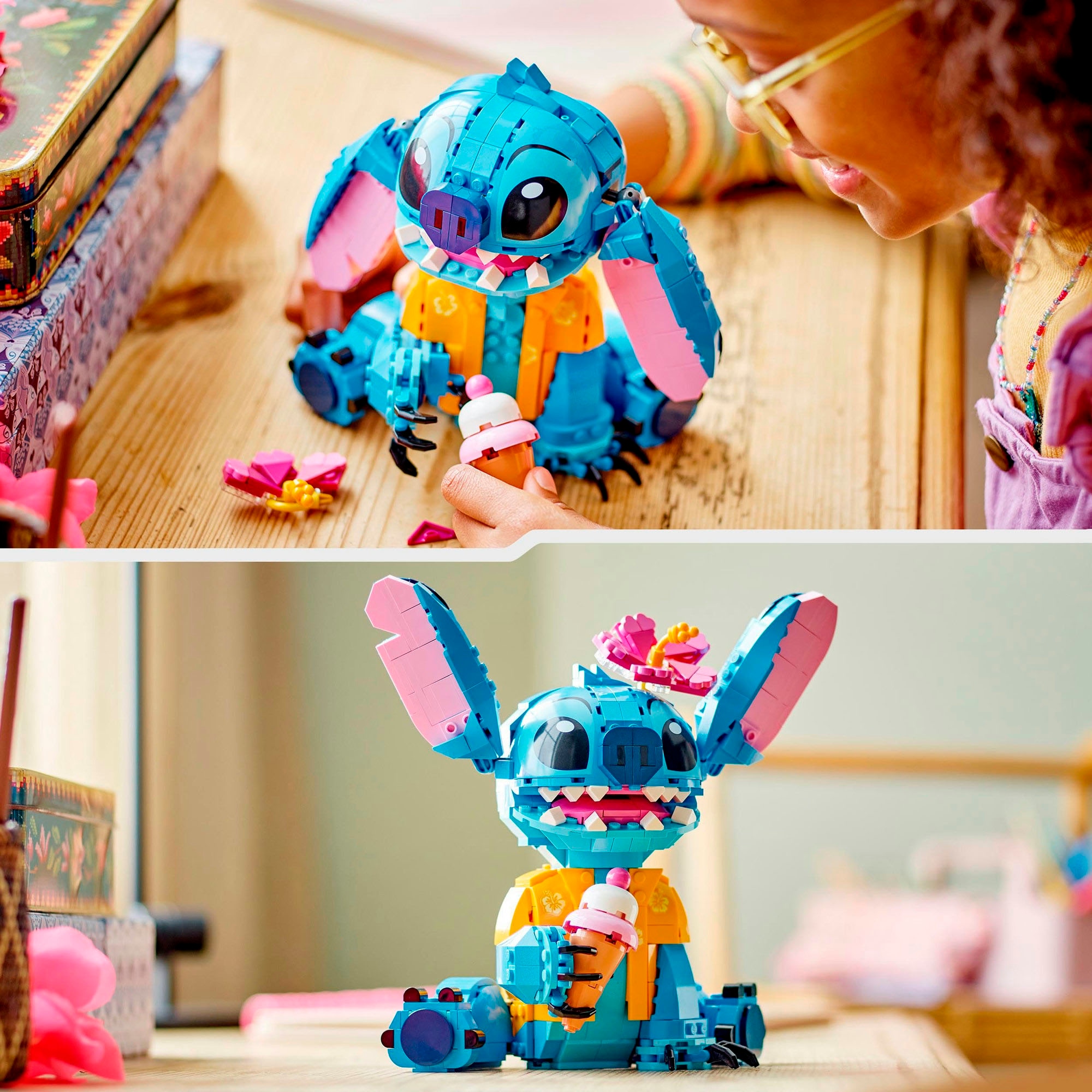 LEGO® Konstruktionsspielsteine »Stitch (43249), LEGO® Disney Classic« Made in Europe