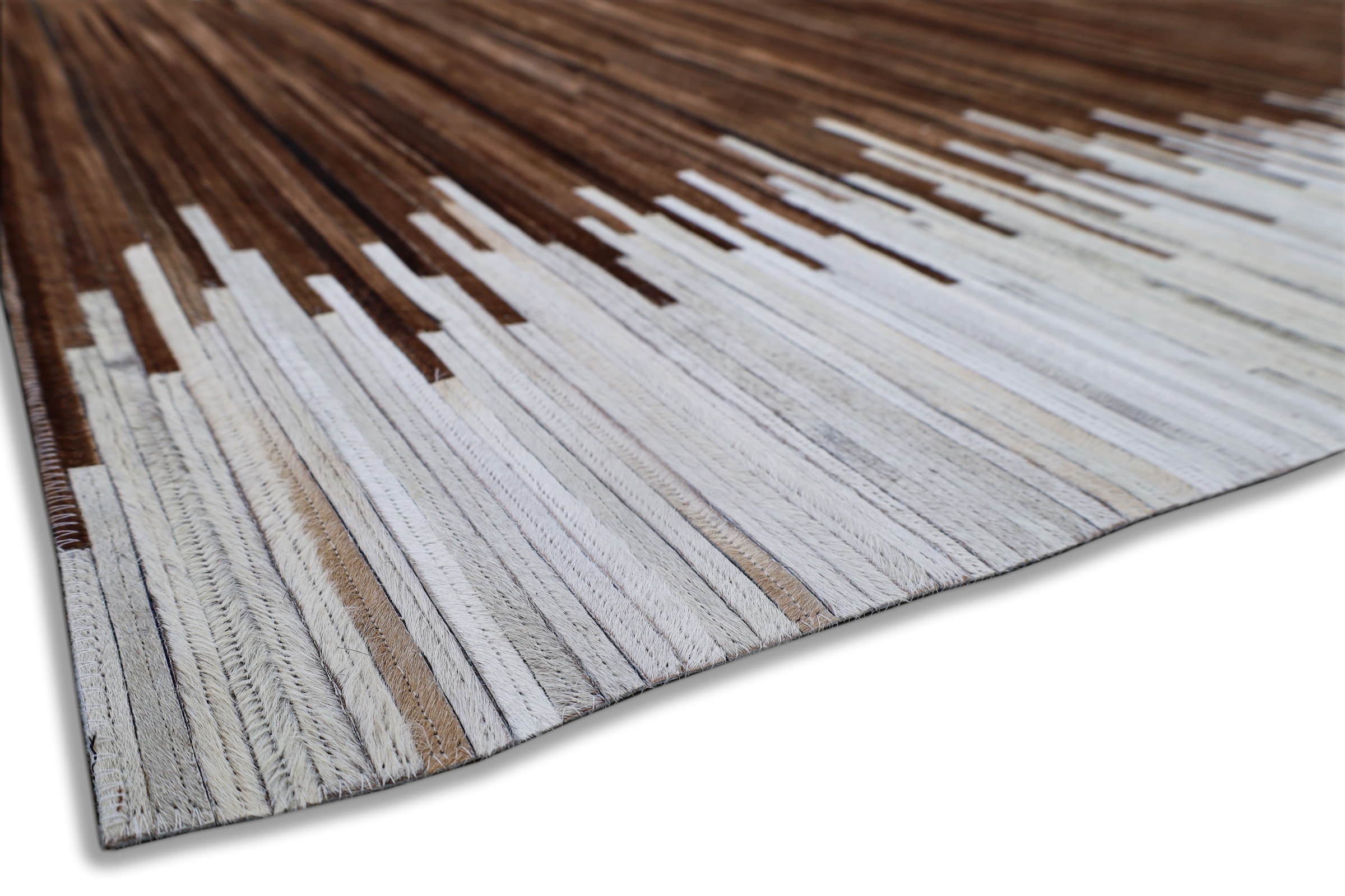 Myflair Möbel & Accessoires Tapis en fourrure »HIDE HARMONY, echtes Rinderfell« Rectangulaire 10 mm Höhe fait main, produit naturel, structure naturelle & look premium