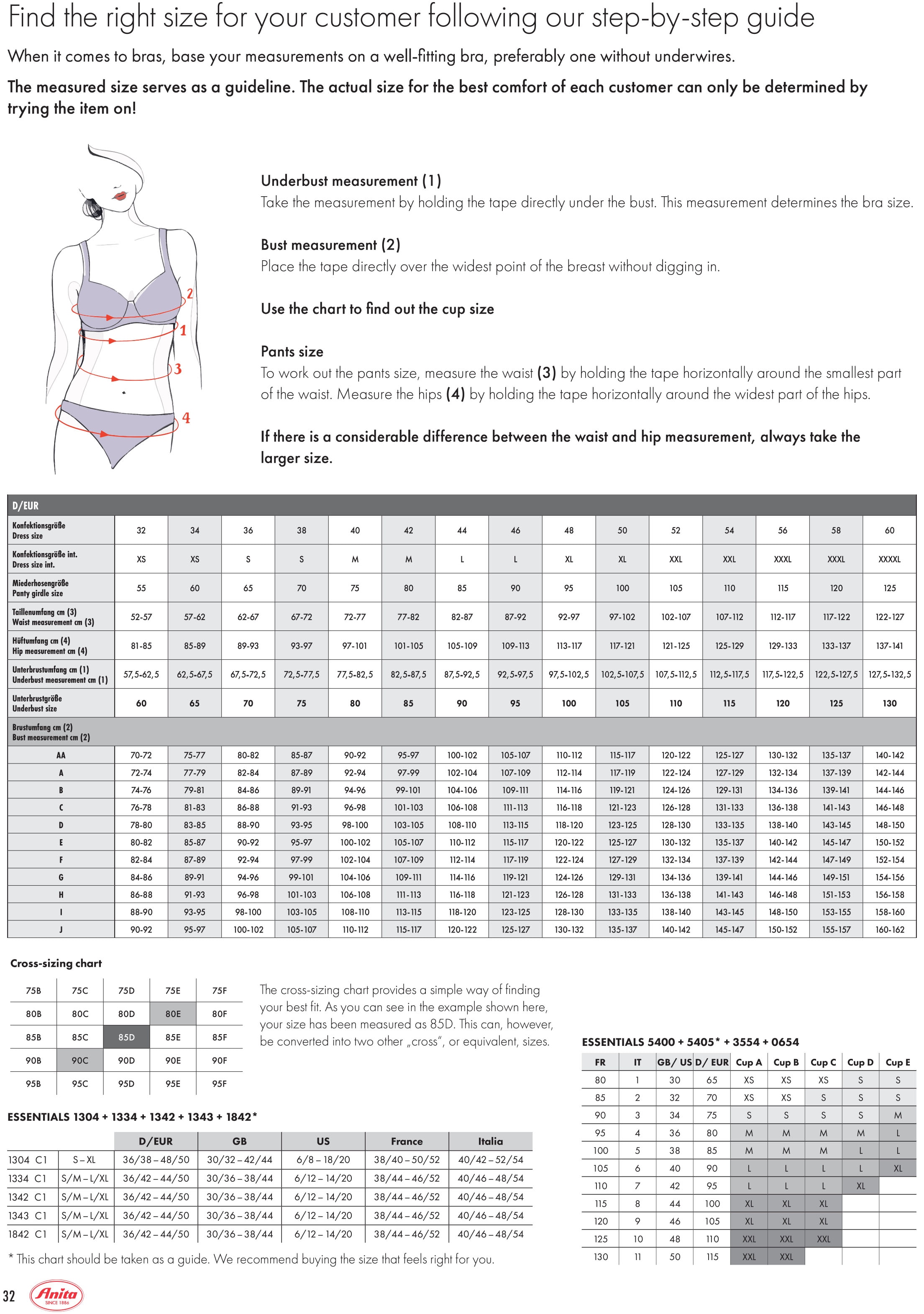 Anita since 1886 Bralette »Essentials Lace«, florale Spitze, herausnehmbare Schaumcups, zartes Seidenband