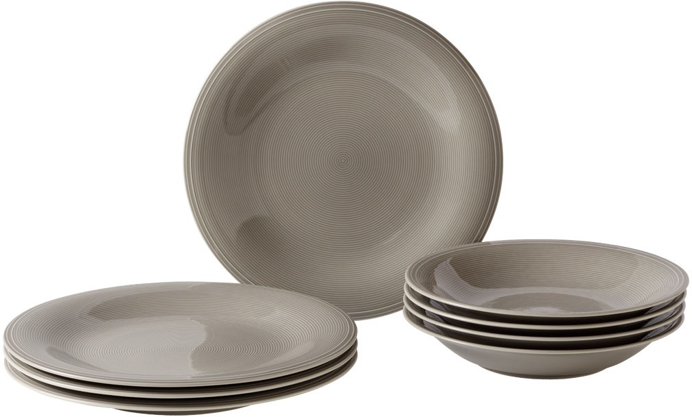 Image of like. by Villeroy & Boch Tafelservice »Color Loop Stone«, (Set, 8 tlg.), harmonische Farbtöne bei Ackermann Versand Schweiz