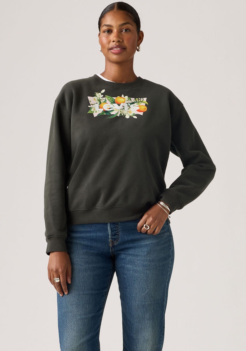 Image of Levis Sweatshirt "GR EVERYDAY CREW", mit Logoprint