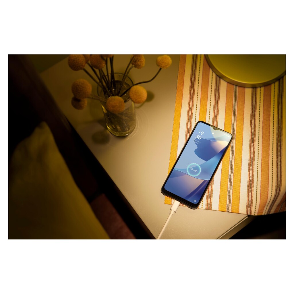 Oppo Smartphone »64 GB Crystal Black«, Crystal Black, 16,49 cm/6,52 Zoll, 64 GB Speicherplatz, 13 MP Kamera