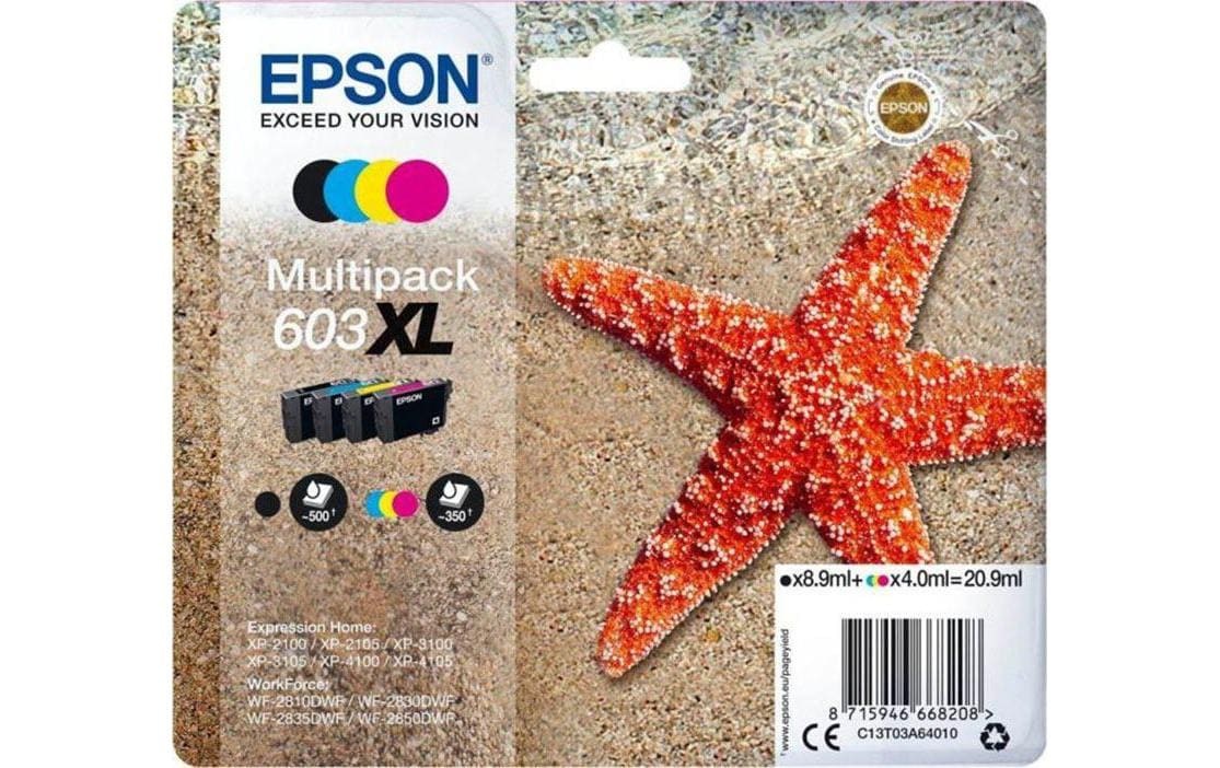 Epson Tintenpatrone »603XL / C13T03A64010«
