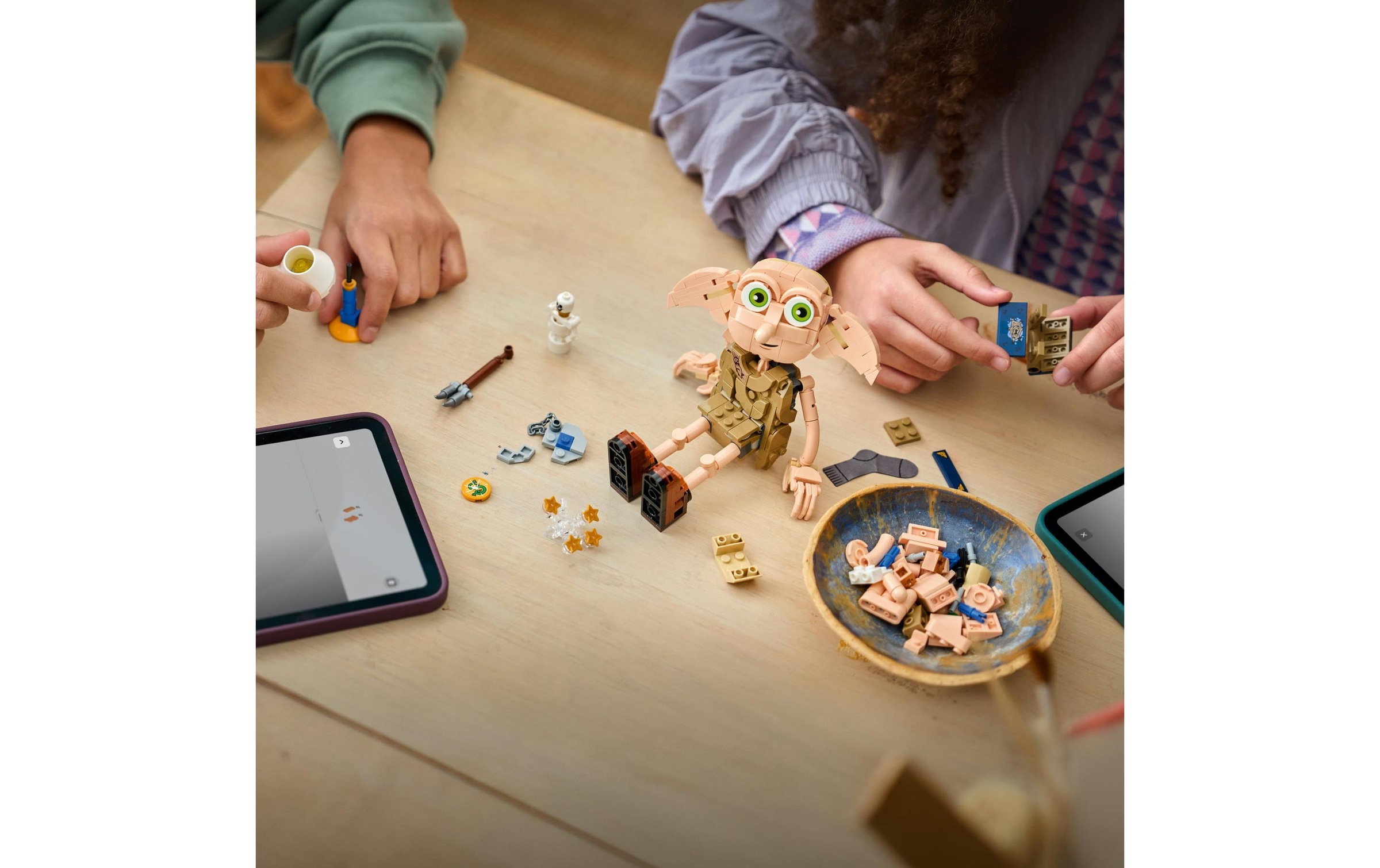 Image of LEGO Konstruktionsspielsteine "Dobby, der Freie Elf (76469), LEGO Harry Potter" Made in Europe