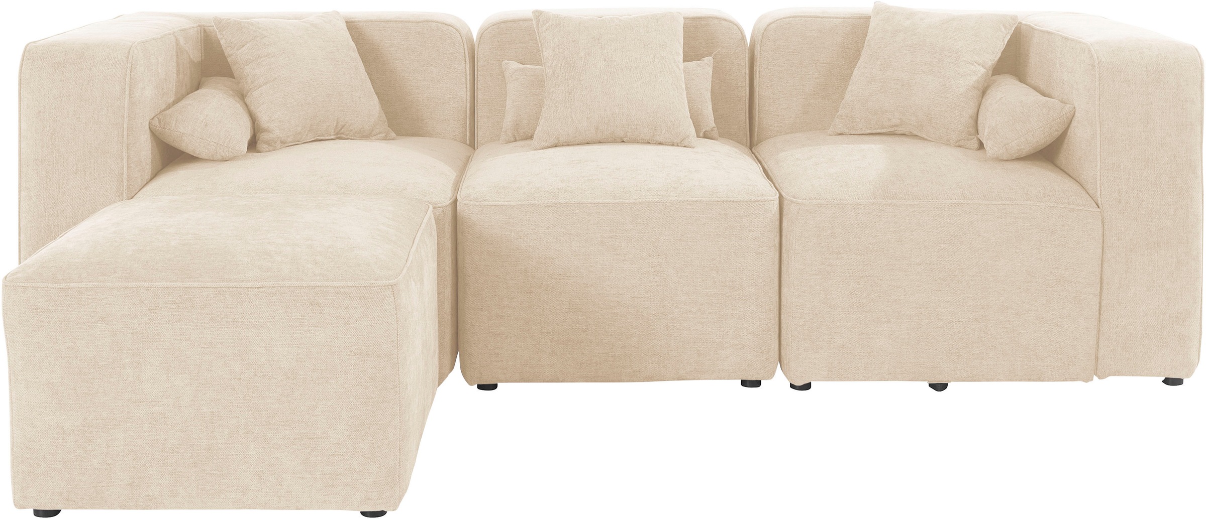 Home affaire 3-Sitzer »Sundstrup L-Form« Modulserie, individuelle Zusammenstellung