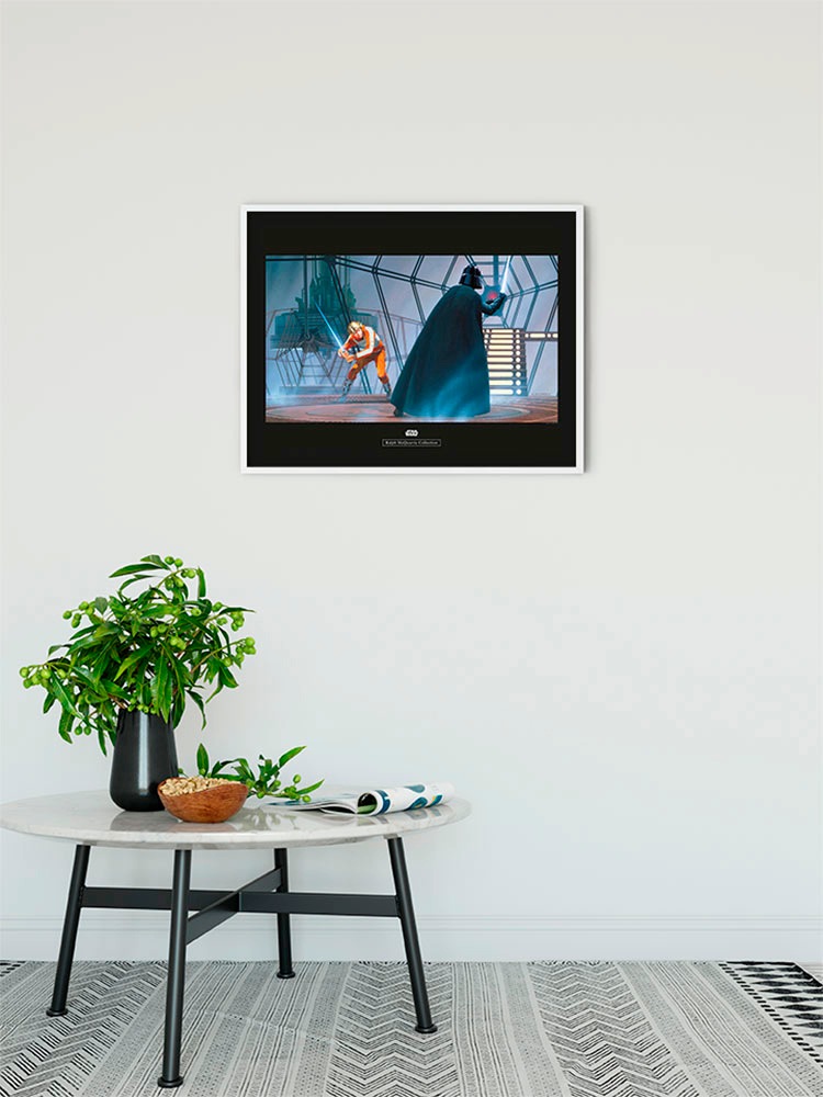 Komar Bild »Star Wars Classic RMQ Vader Luke Carbonit Room«, Star Wars, (1 St.), Wandbild zur Dekoration im Kinderzimmer - ohne Rahmen