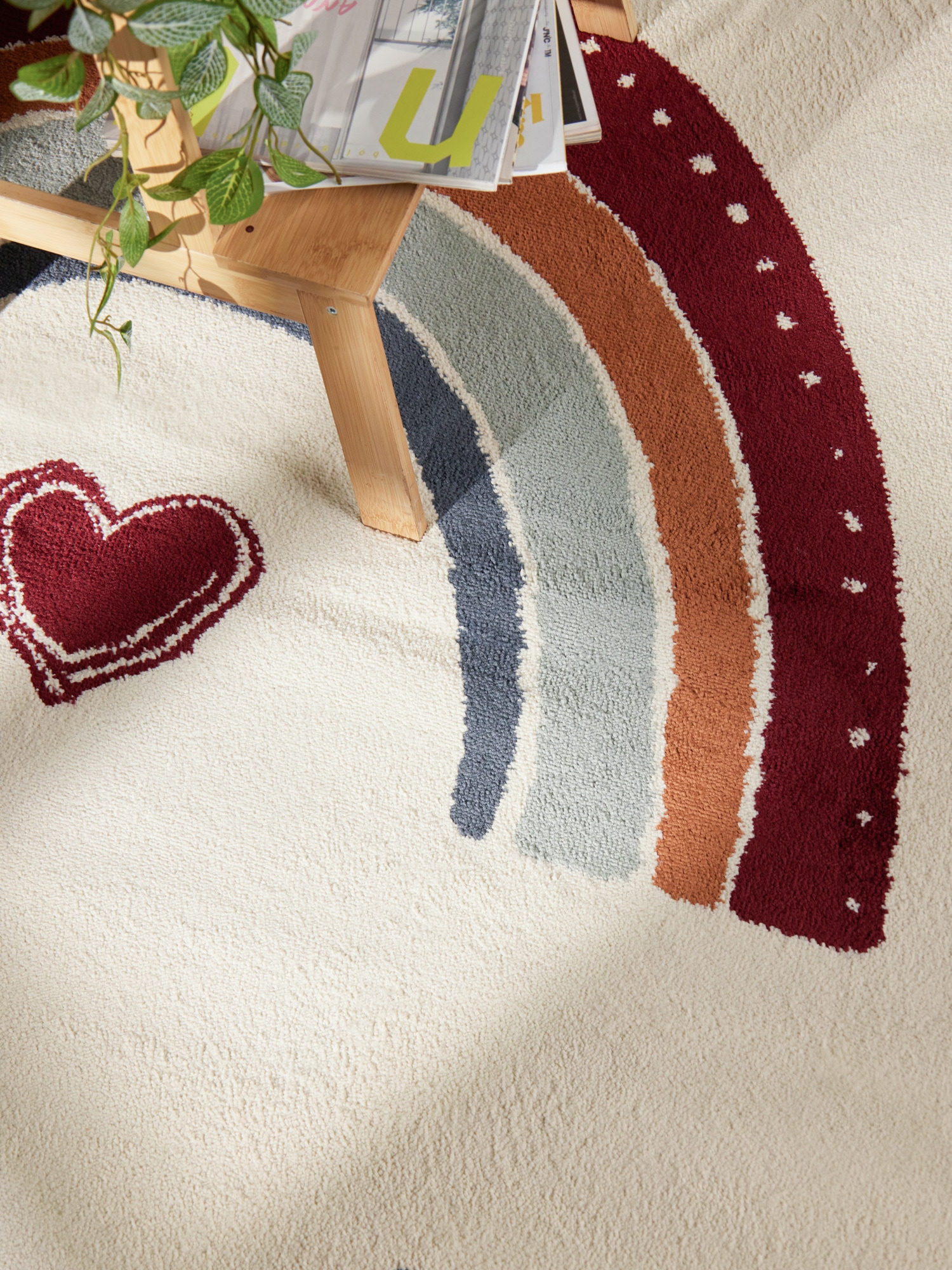 HANSE Home Kinderteppich »Luvy« rechteckig 10 mm Höhe Pflegeleicht, Weich, Kinderzimmer, Spielteppich, Spielunterlage