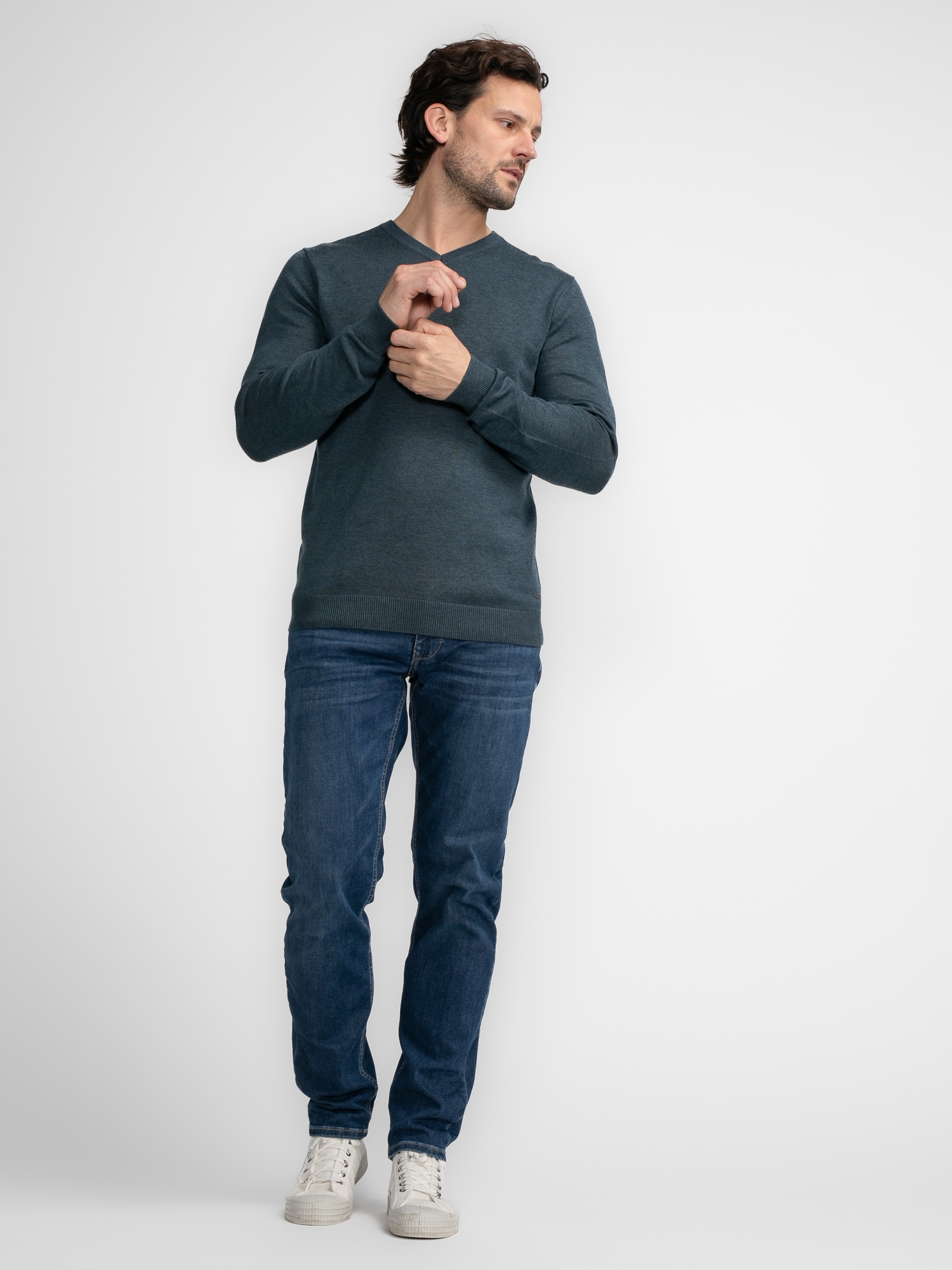 Petrol Industries V-Ausschnitt-Pullover »Men Knitwear V-Neck Basic«