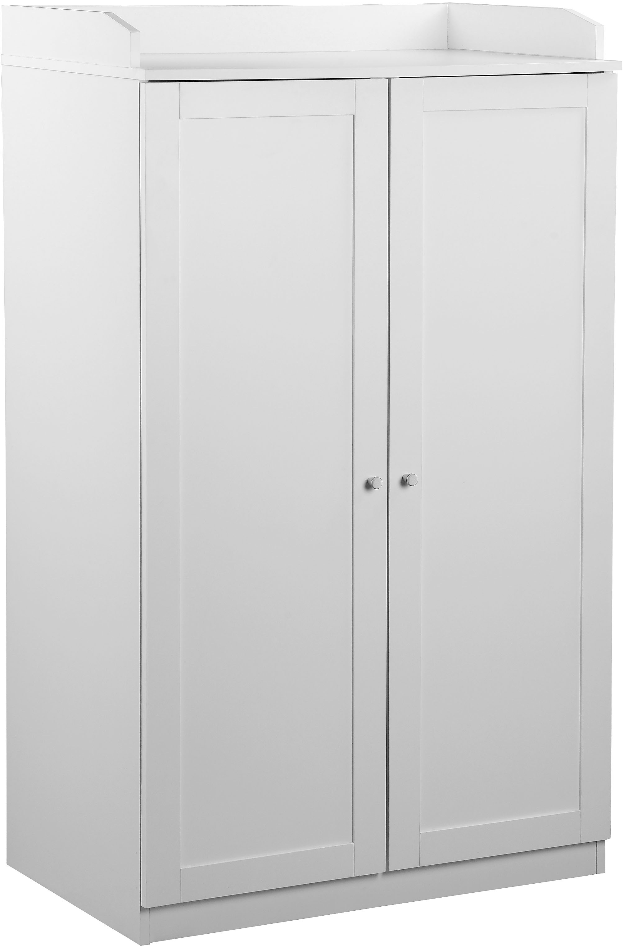 Image of GOODproduct Sekretär "Aalborg" PC-Schrank im Landhaus-Stil, Tastaturauszug, Stauraum, 80x134,5 cm