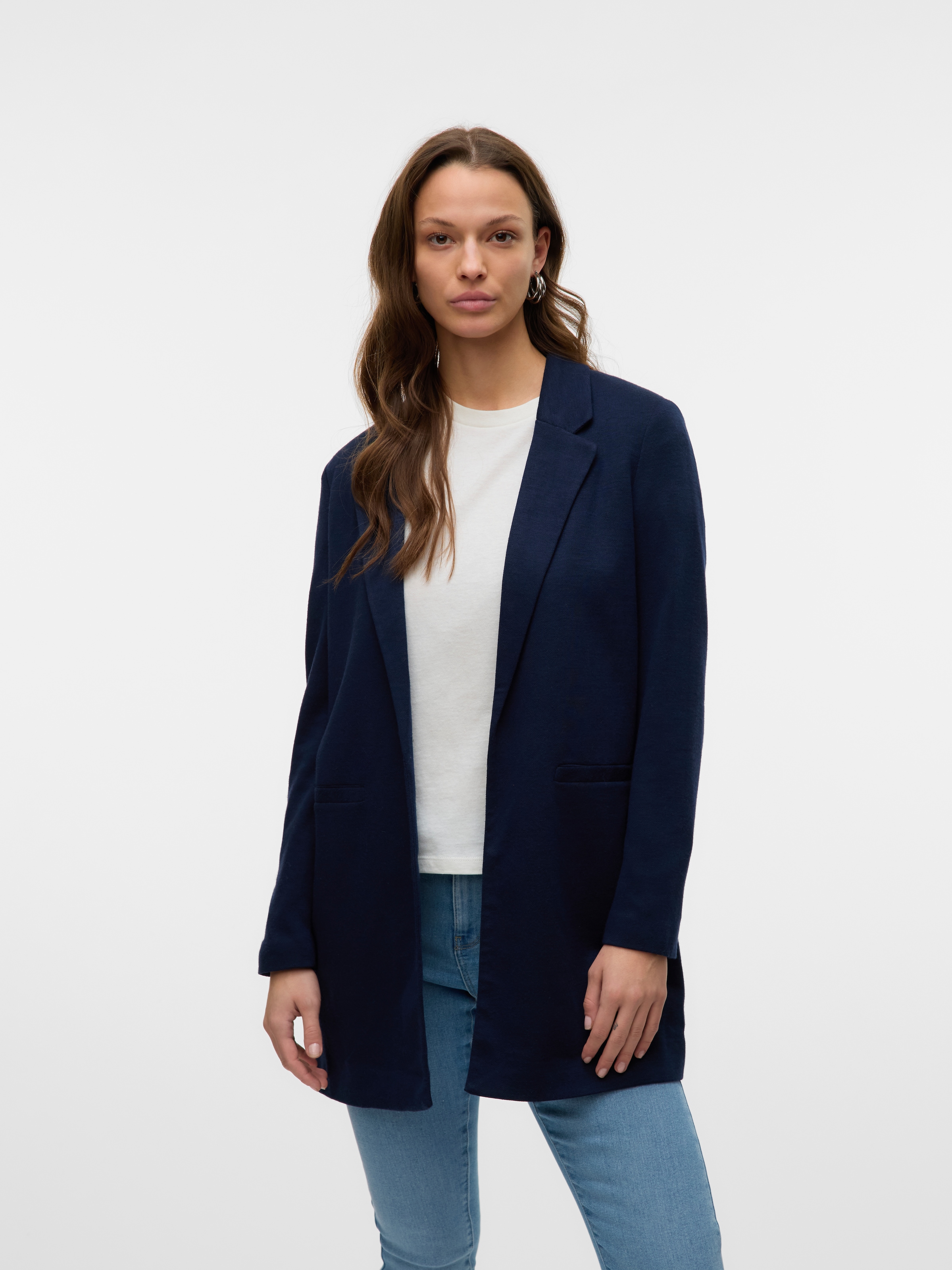 Vero Moda Jerseyblazer »VMVERINA LS LONG BLAZER«