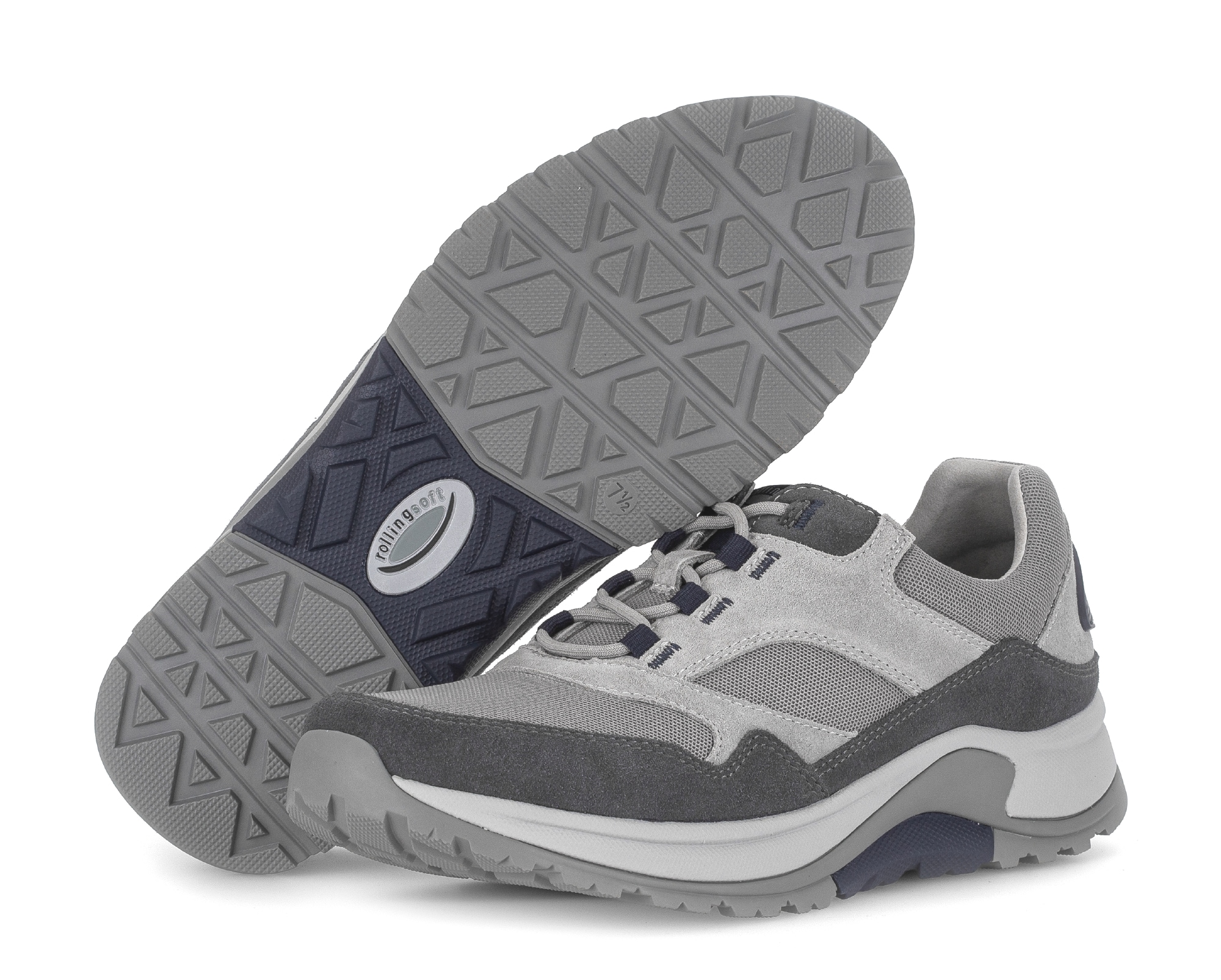 rollingsoft Slip-On Sneaker  , Freizeitschuh, Halbschuh, Slipper mit Logo an der Ferse, G-Weite