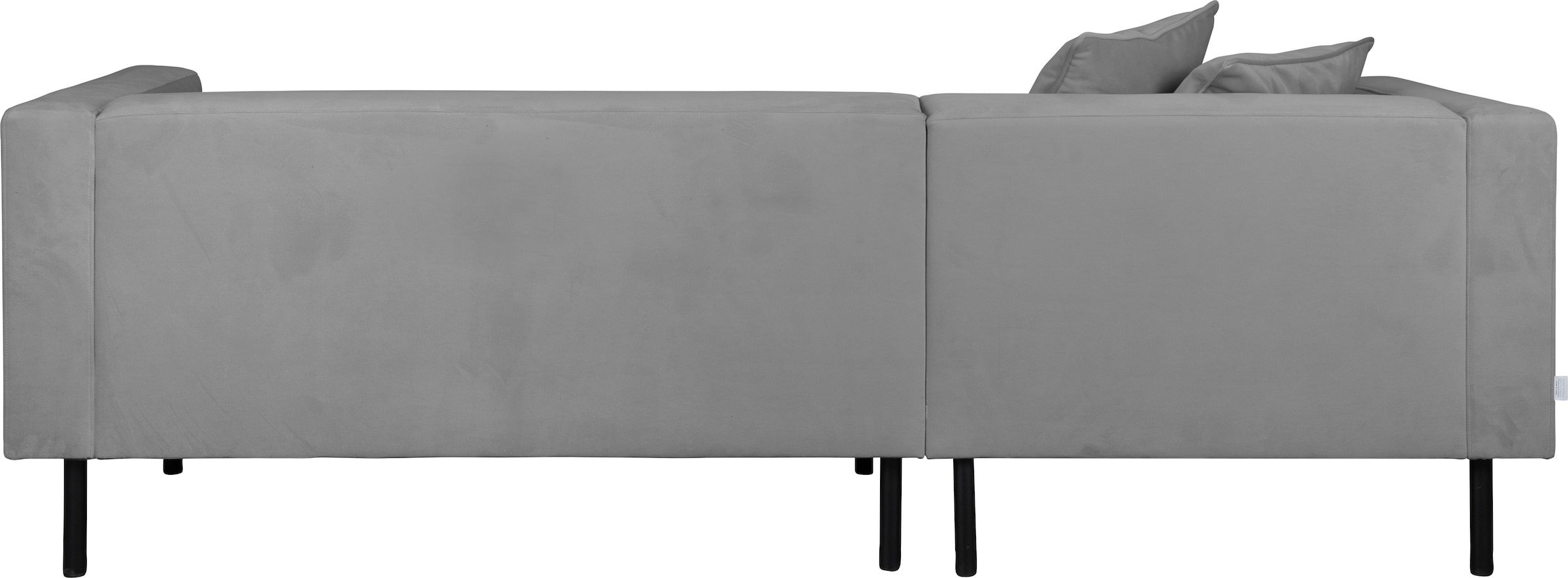 Guido Maria Kretschmer Home&Living Ecksofa »Lillibeth L-Form Designsofa, Masse B/T/H: 240/173/83 cm«, Zierkissen als Wendekissen, in Samtoptik oder Cord