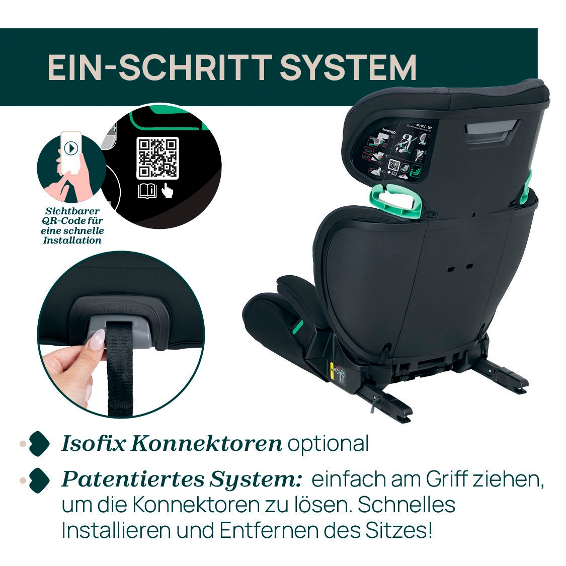 Chicco Siège auto pour enfant »Quizy i-Size« (100-150 cm)