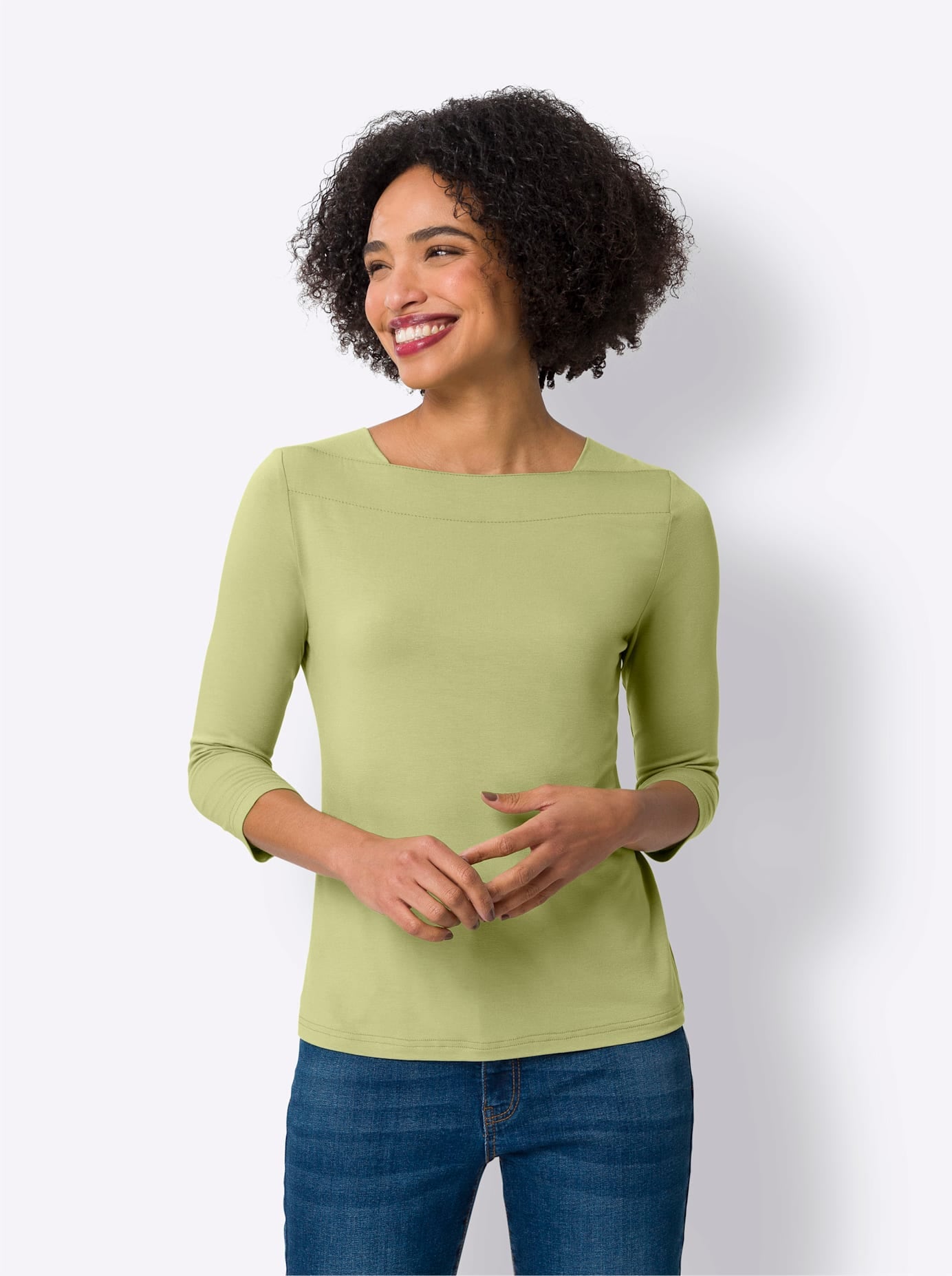 heine 3/4-Arm-Shirt "Shirt" 1 Stk.