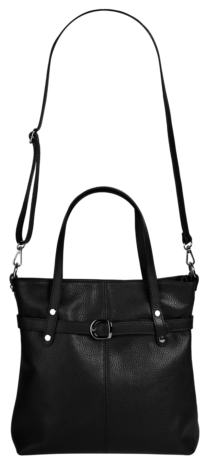 Cluty Shopper echt Leder, Made in Italy