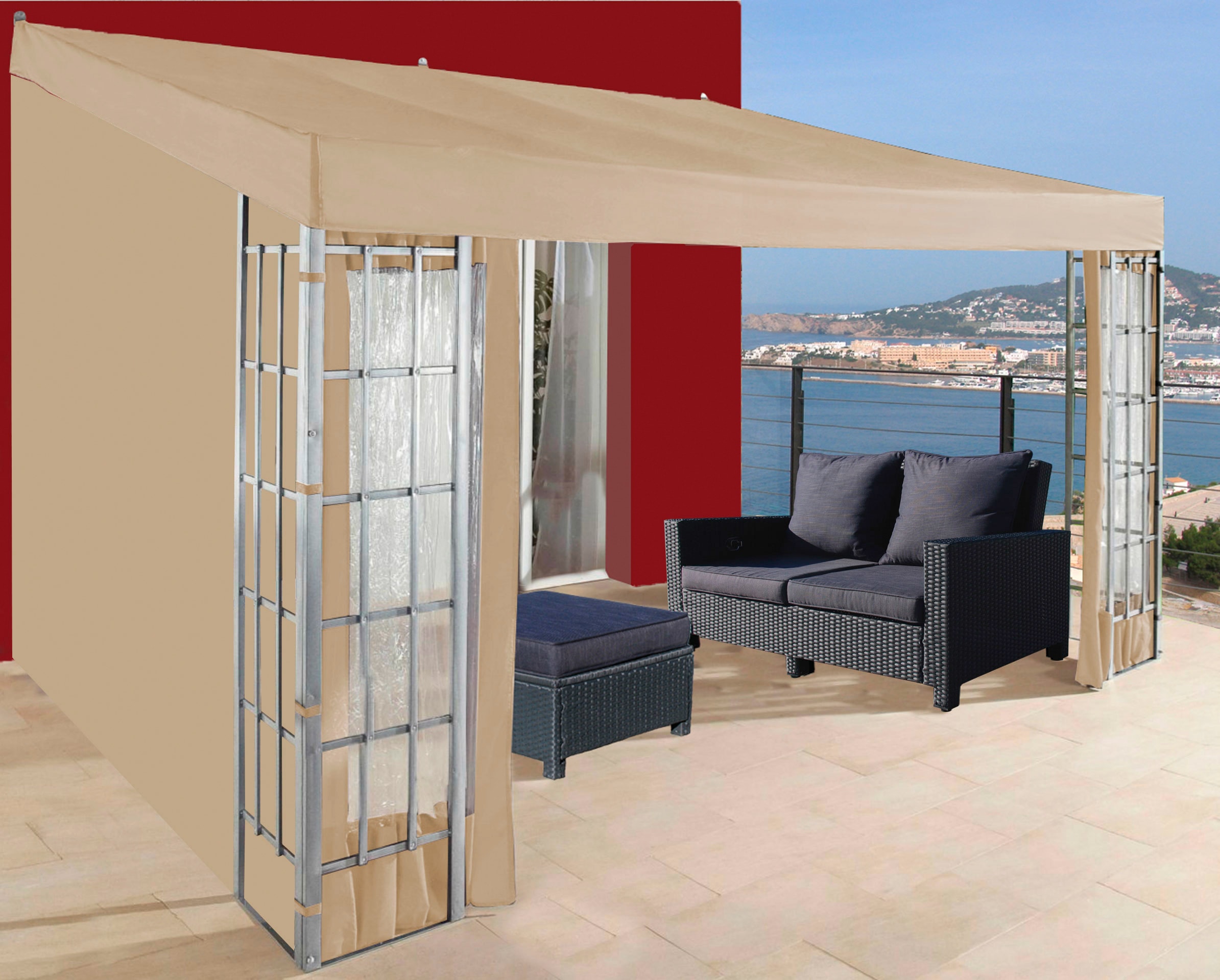 Quick Star Pavillonseitenteil »Rank«