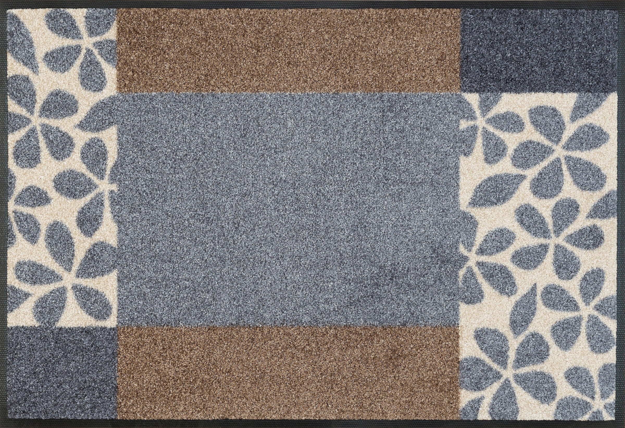 Image of wash+dry by Kleen-Tex Fussmatte »Florita«, rechteckig, 7 mm Höhe, Schmutzfangmatte, rutschhemmend, In- und Outdoor geeignet, waschbar bei Ackermann Versand Schweiz