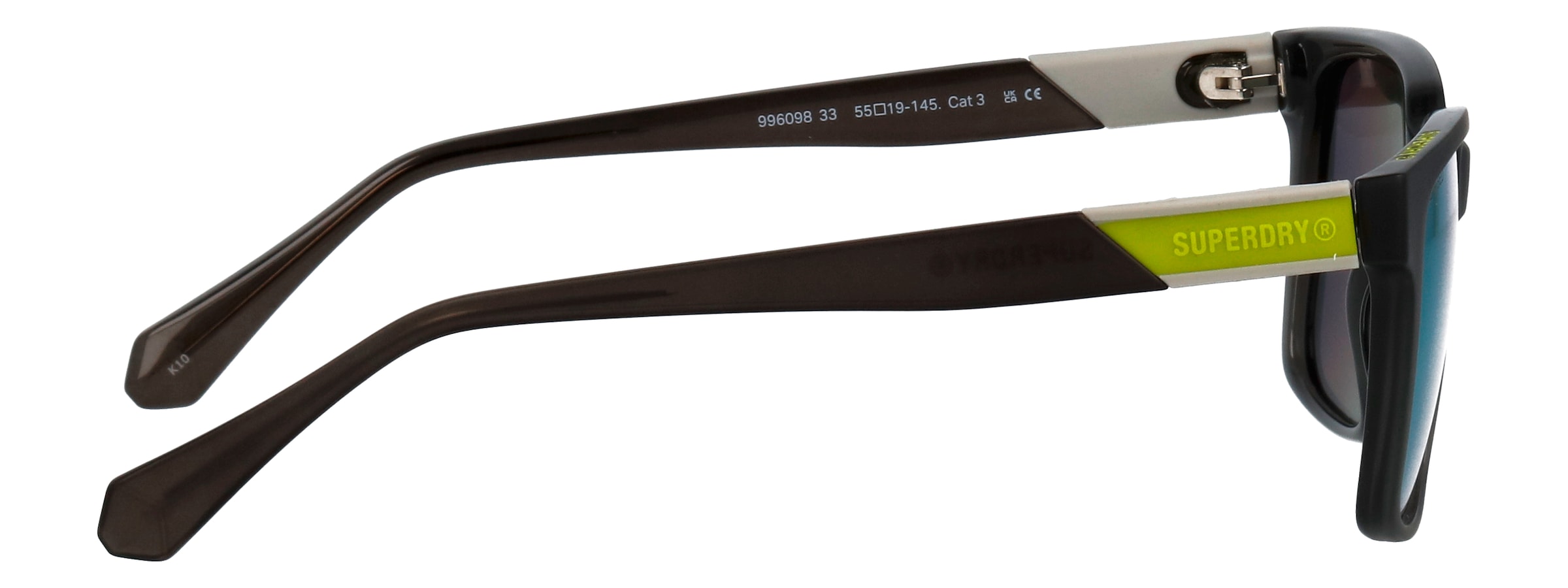 Superdry Lunettes de soleil »Modell 996098« Form Karree/Eckig, Logoschriftzug auf Bügel, Injectionfassung